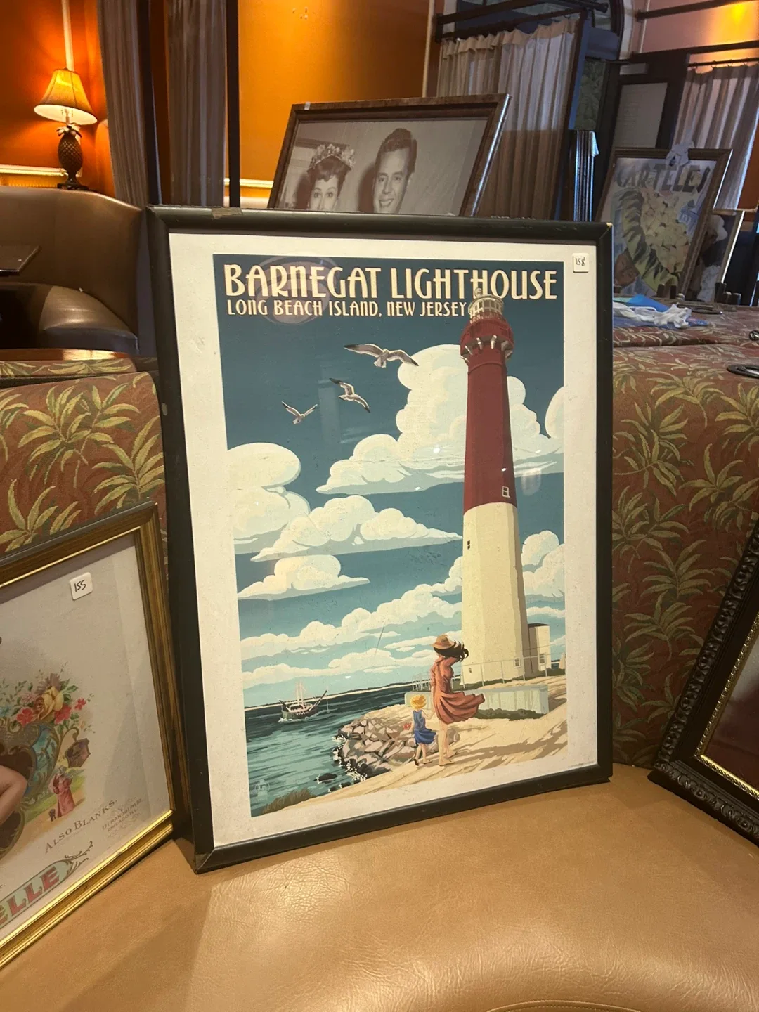 Vintage Framed Travel & Cigar Art Prints image indicator(4)