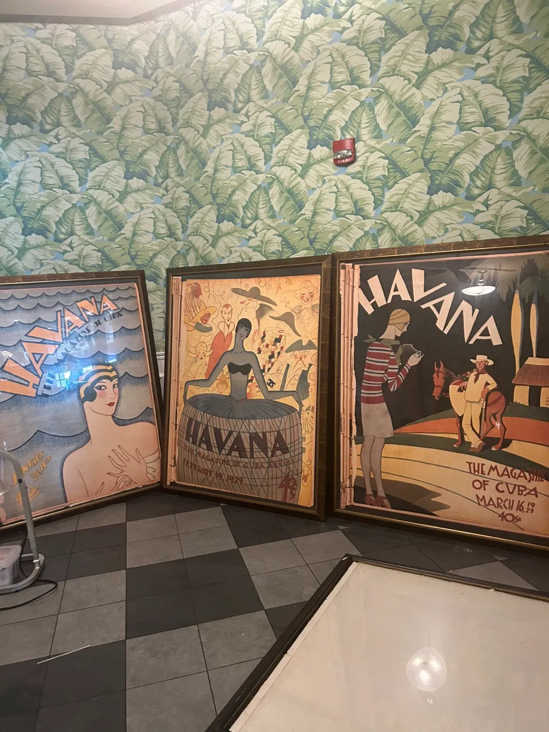 Vintage Framed Travel & Cigar Art Prints image indicator(2)