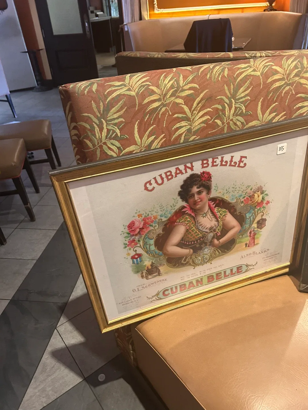 Vintage Framed Travel & Cigar Art Prints image indicator(3)