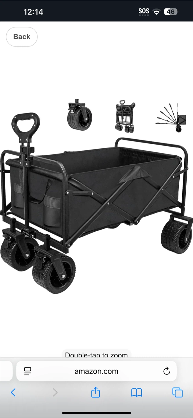 Collapsible/Folding Beach Wagon (Like New)