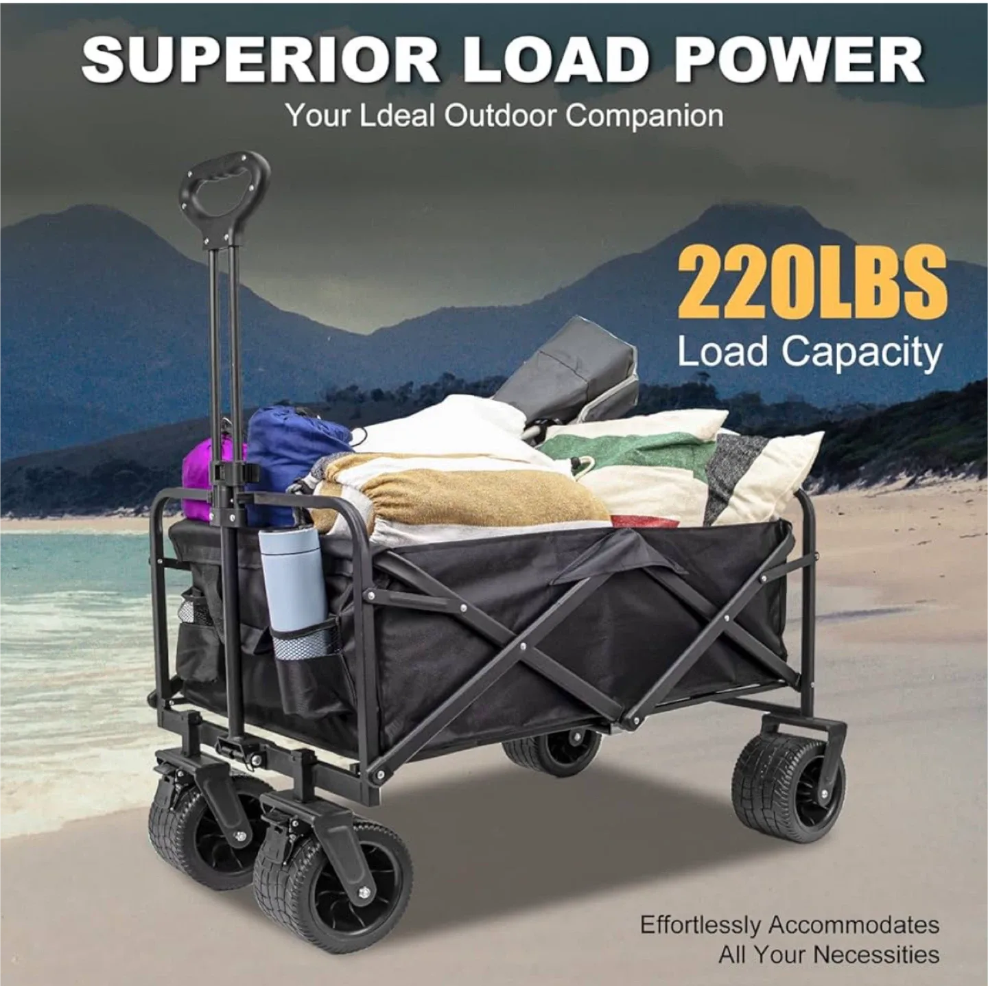 Collapsible/Folding Beach Wagon (Like New) image indicator(6)