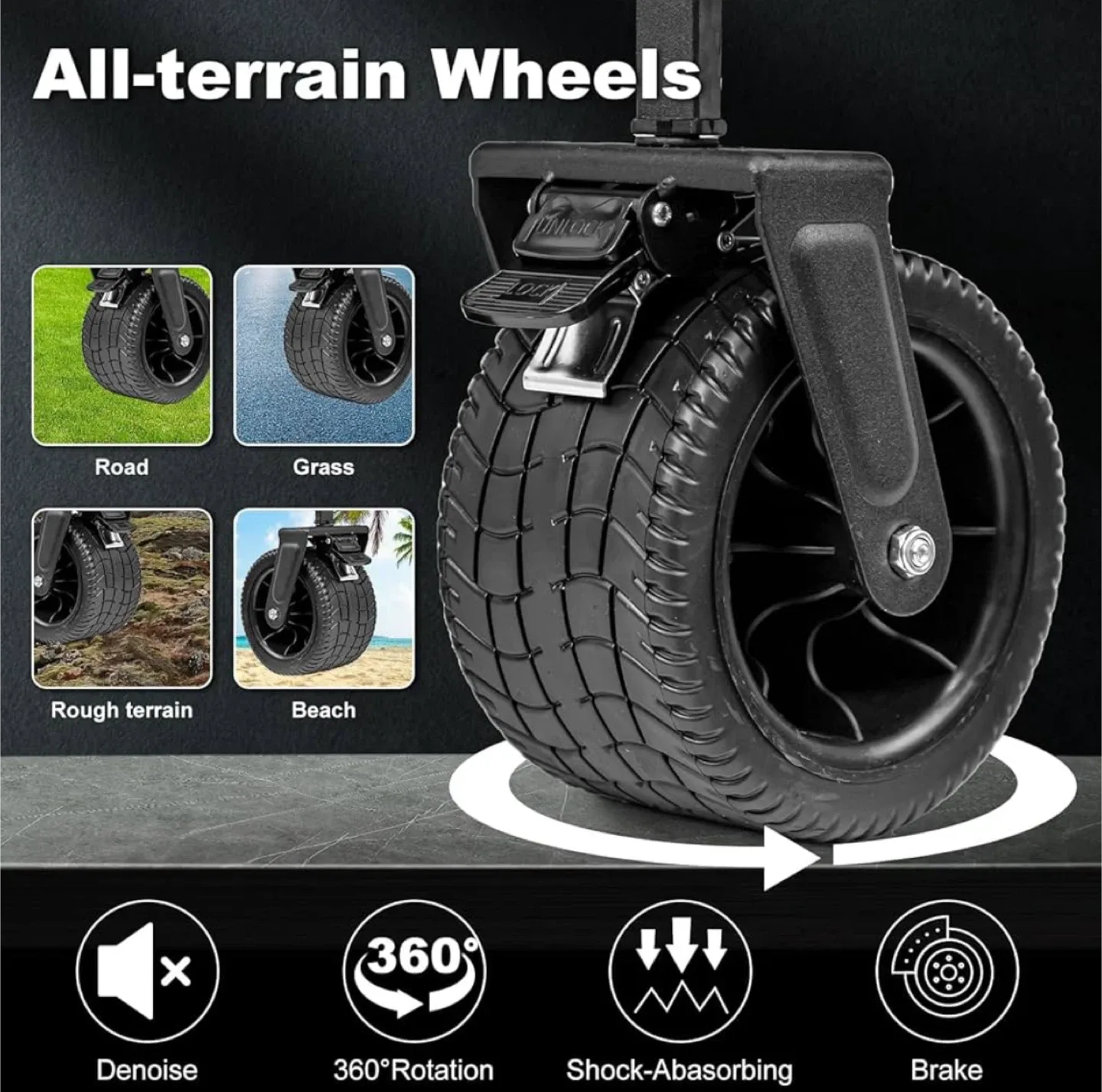 Collapsible/Folding Beach Wagon (Like New) image indicator(9)