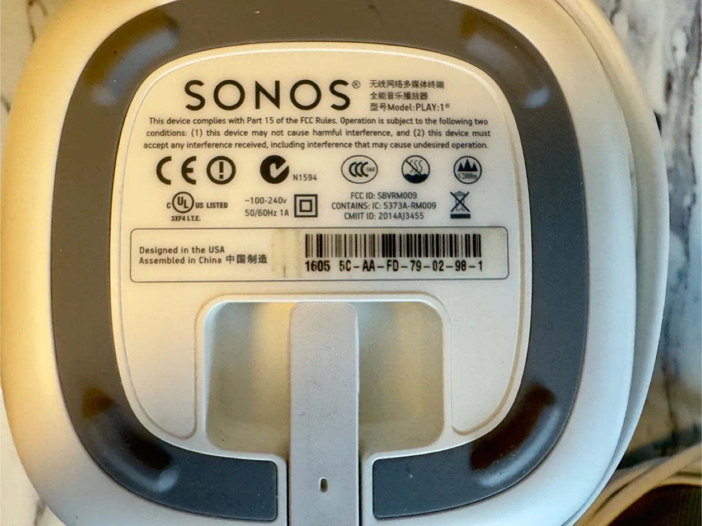 Sonos Play:1 Speakers - Set of 2 image indicator(3)