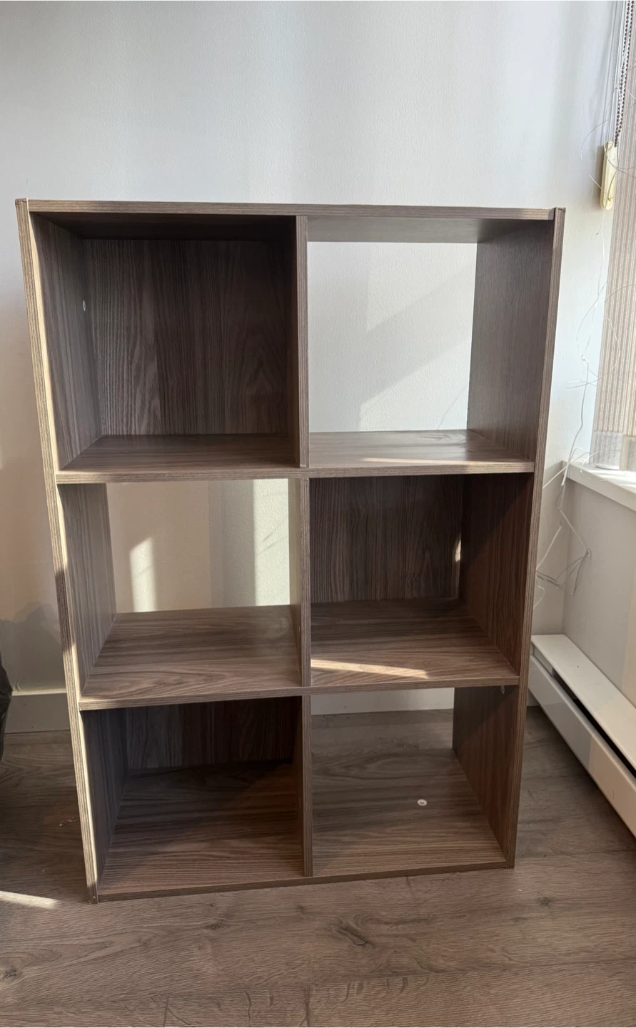 Brown 6-Cube Storage Shelf - photo 3