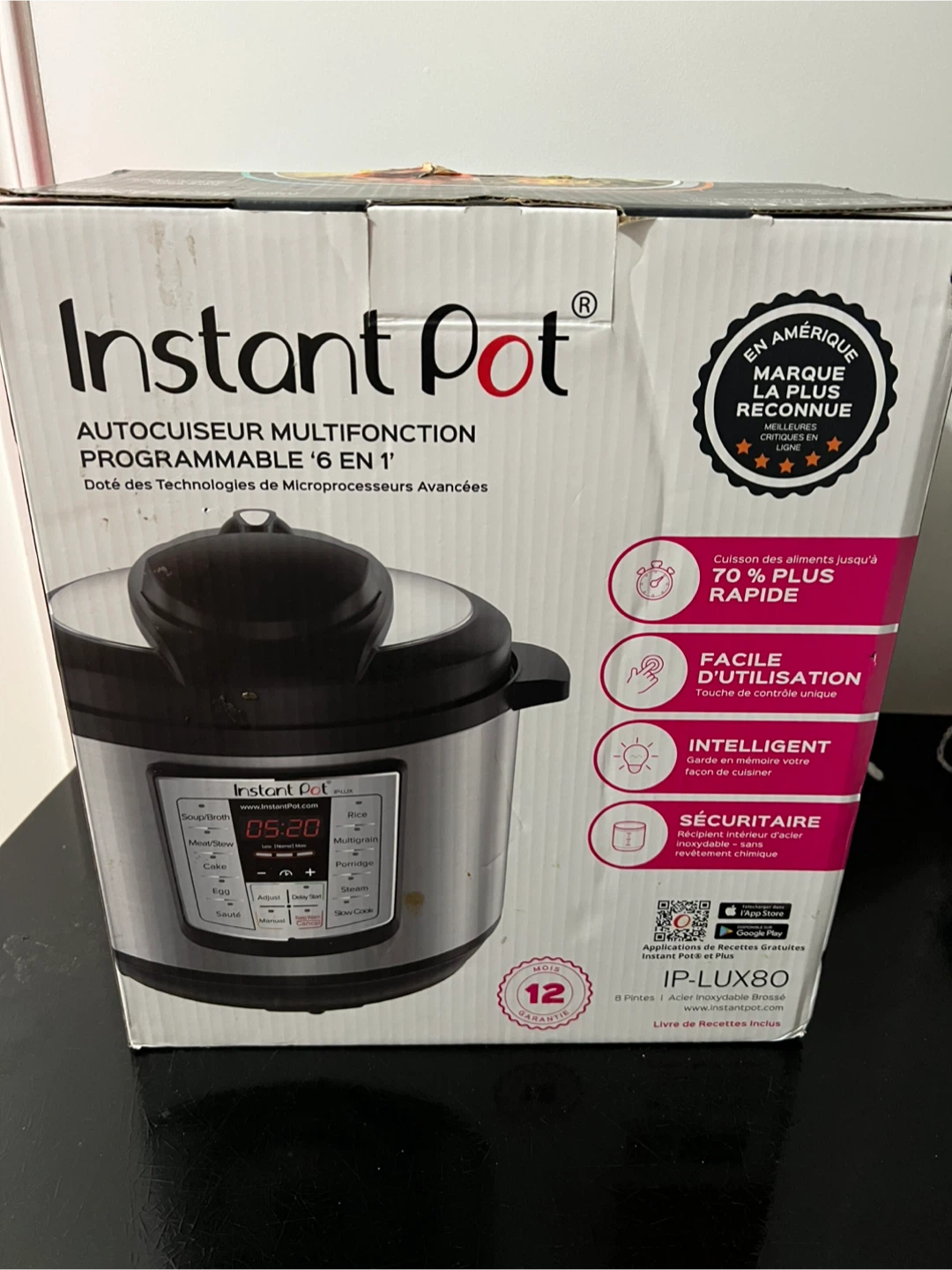 Instant Pot IP-LUX80 8 Qt Multi-Use Pressure Cooker - NEW - photo 3