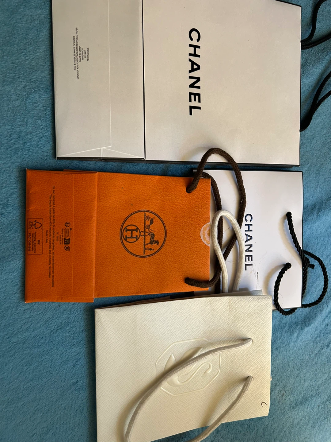 Chanel, Hermès, Swarovski Paper Shopping Bags - photo 5