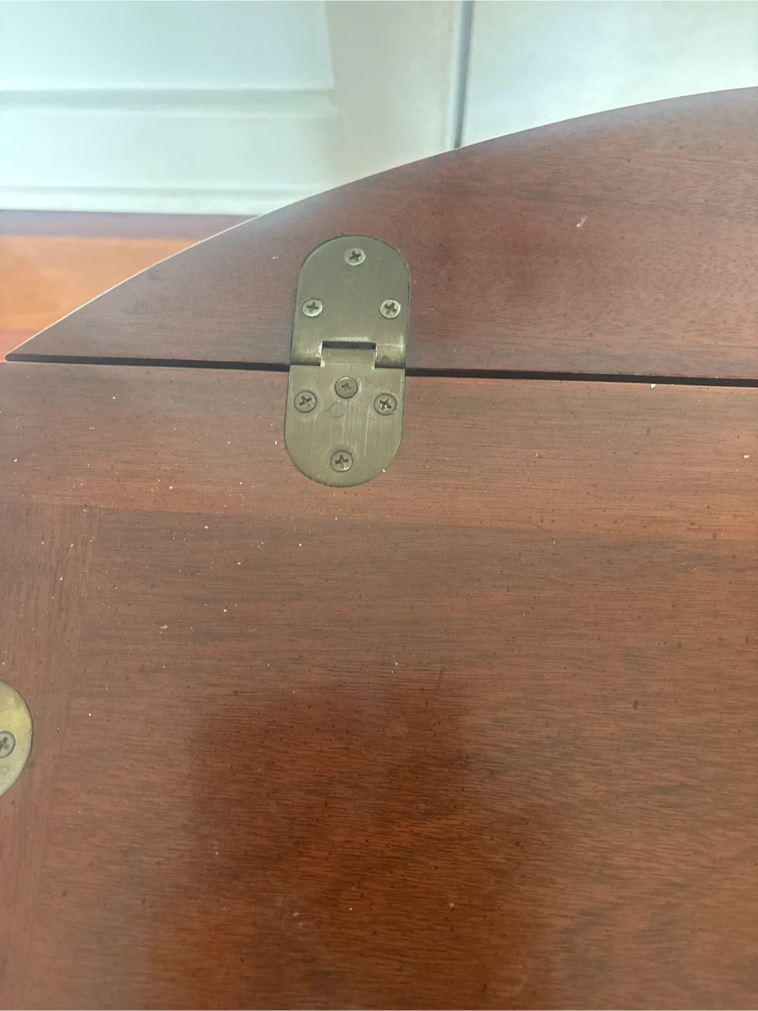 Vintage Wood Folding Coffee Table - Brown image indicator(5)