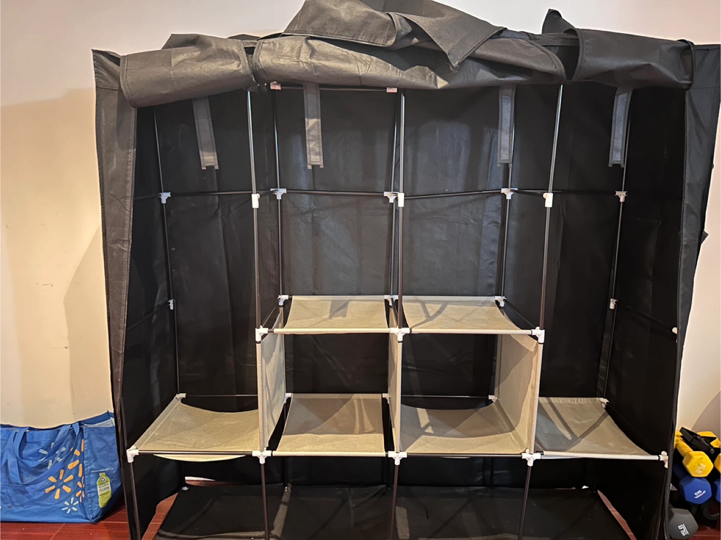 Portable Closet Organizer Wardrobe