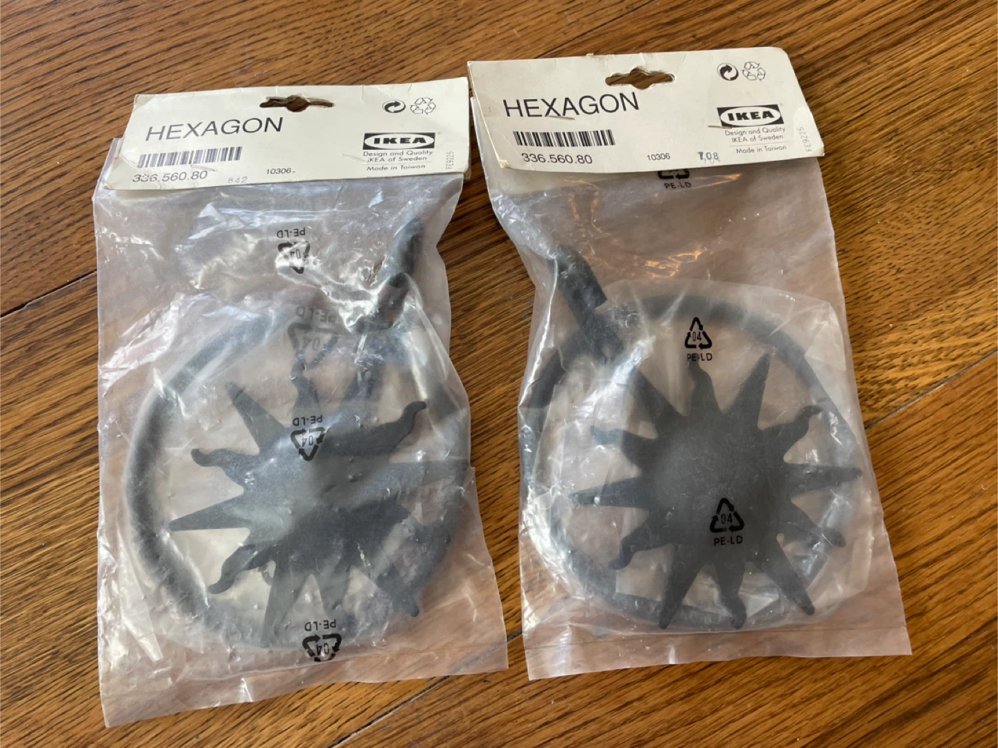 IKEA Black Matte Sun Towel/ Curtain Holders