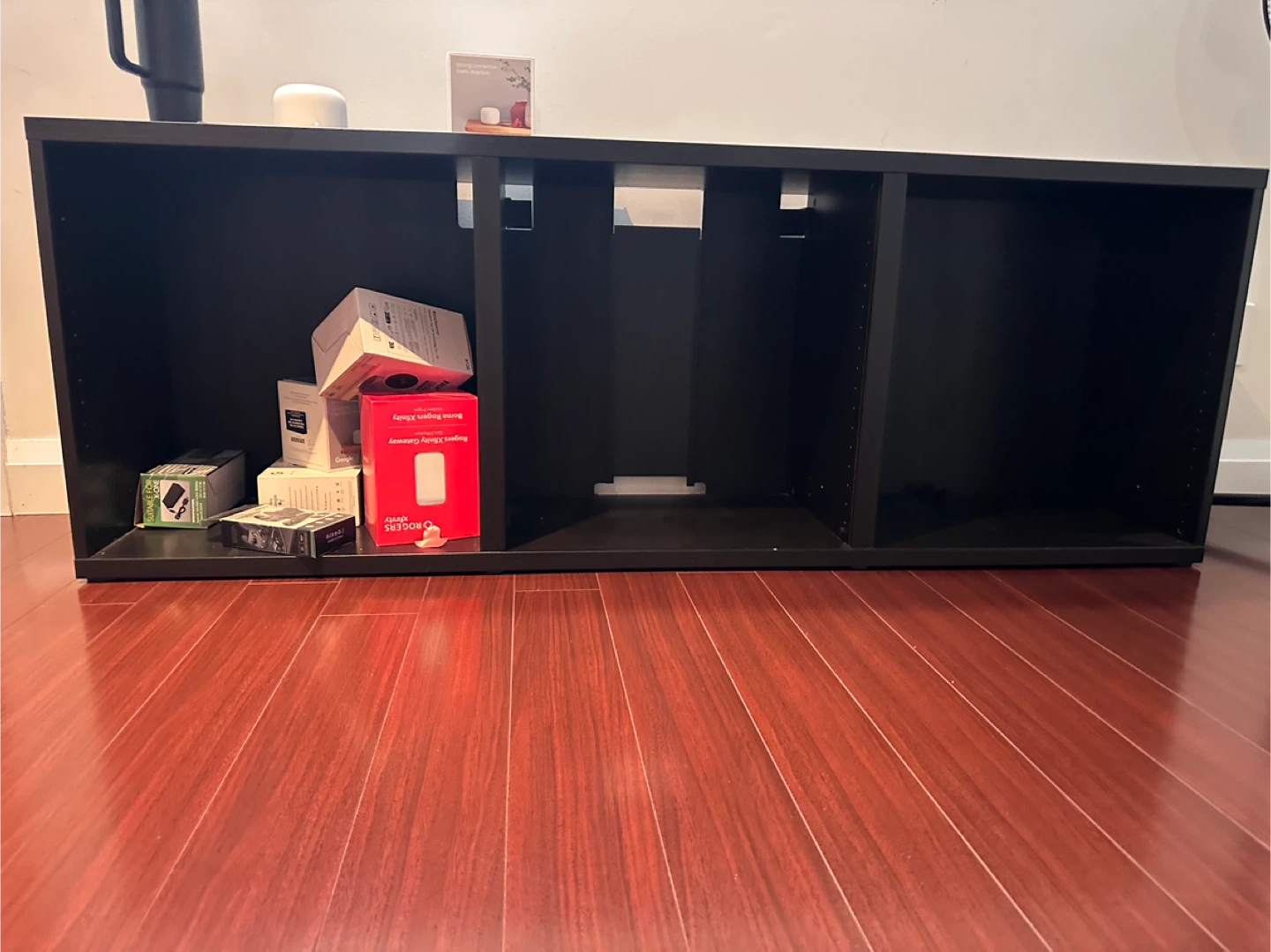 Black Shelf Unit