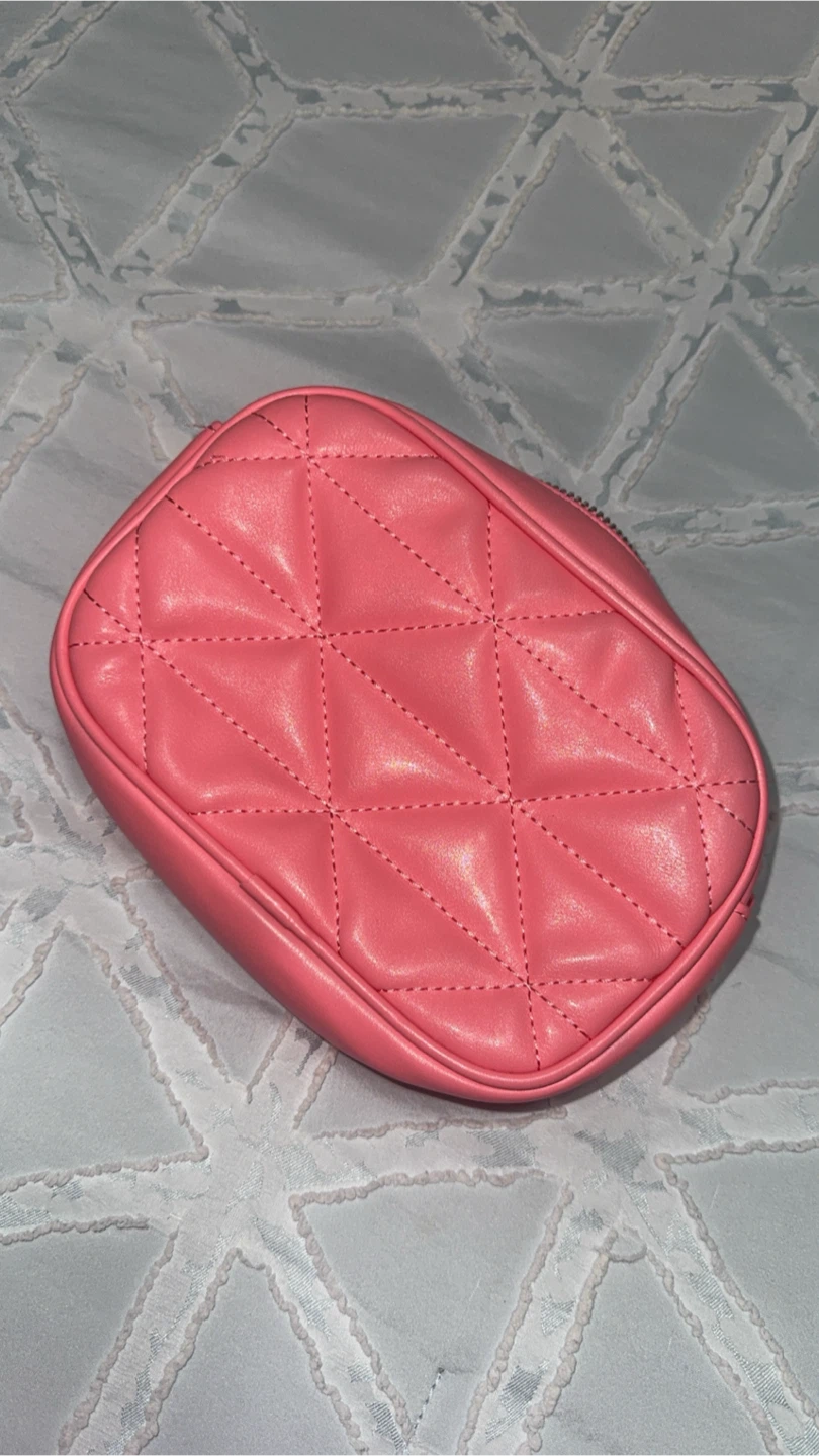 Pink Quilted Crossbody Bag - photo 2