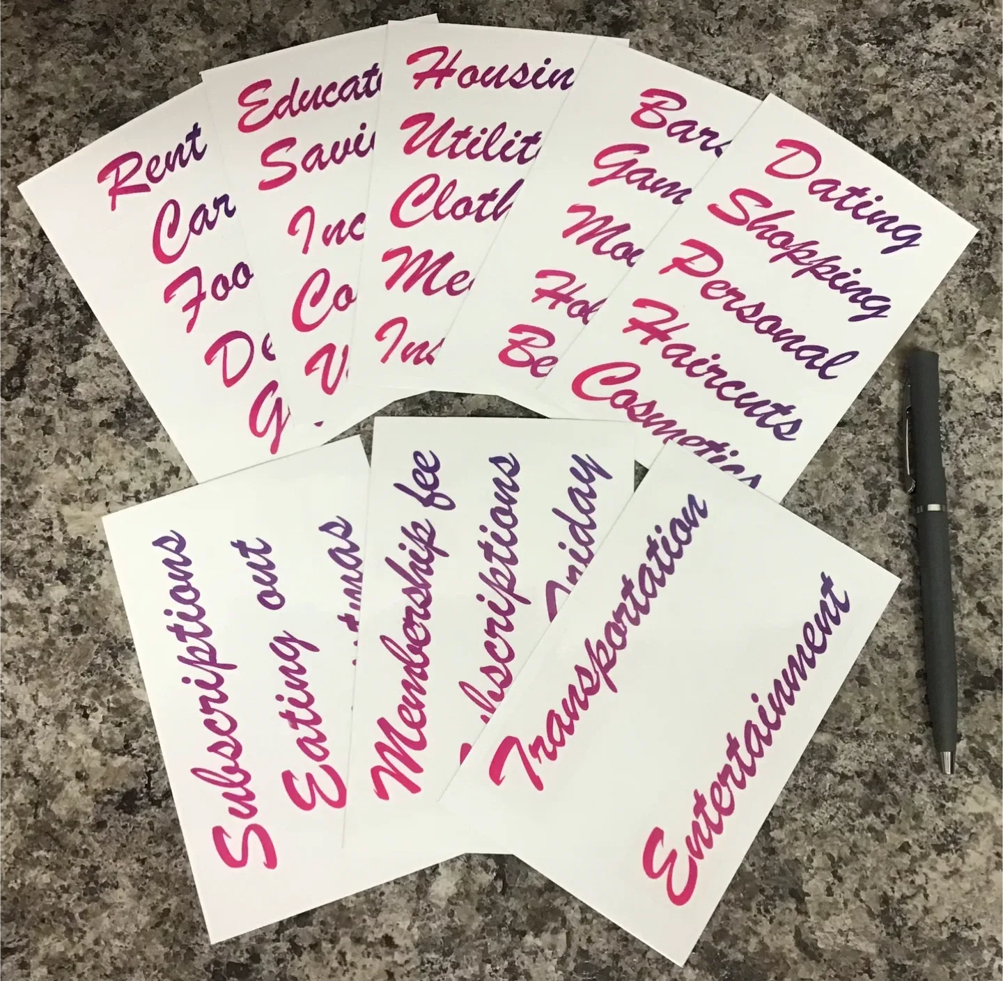 Budgeting Envelopes and Stickers image indicator(3)