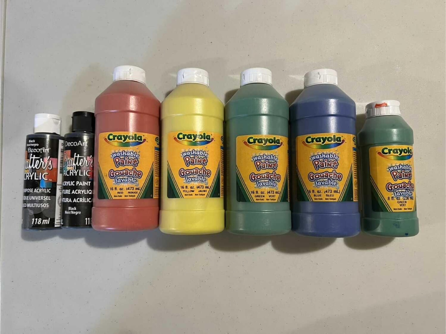 KIDS PAINTS (Crayola paints) $5 per Jumbo sized)