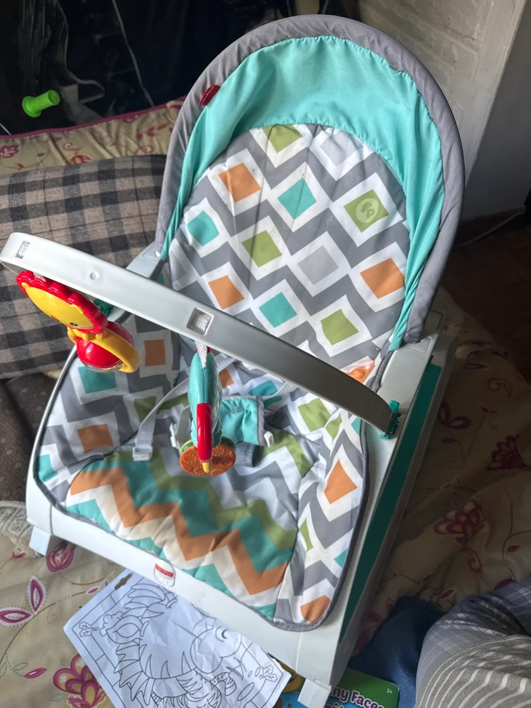 Fisher-Price Baby Bouncer with Toys thumbnail
