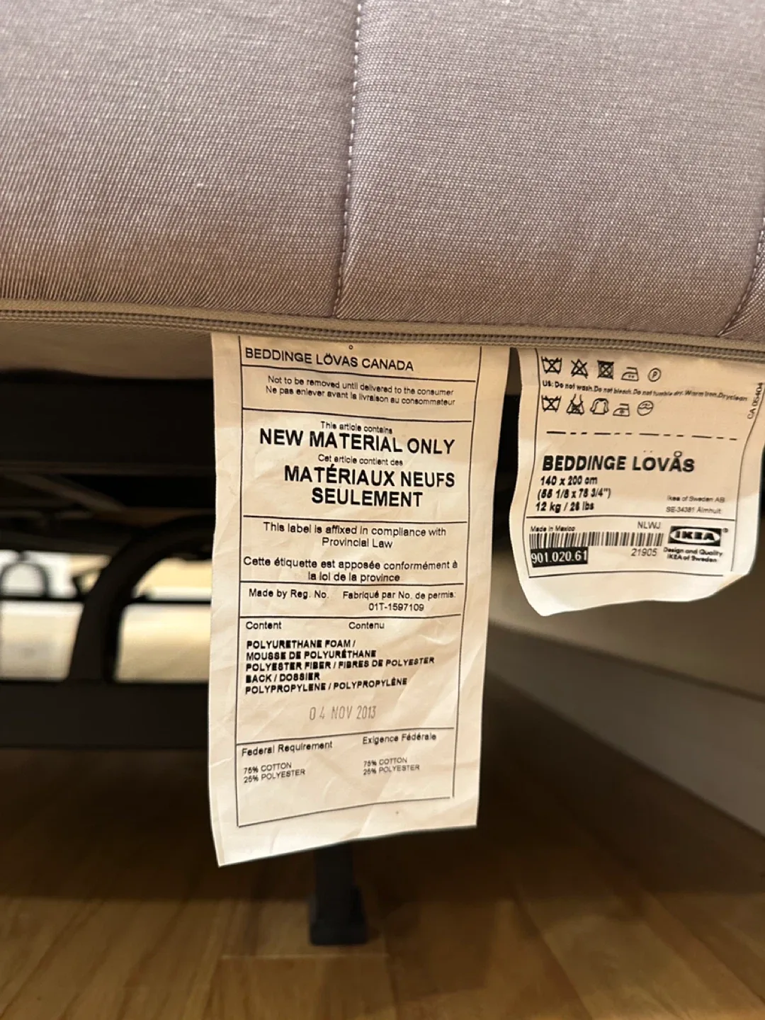 IKEA EXARBY Futon Sofa Bed (CAN DELIVER) image indicator(10)