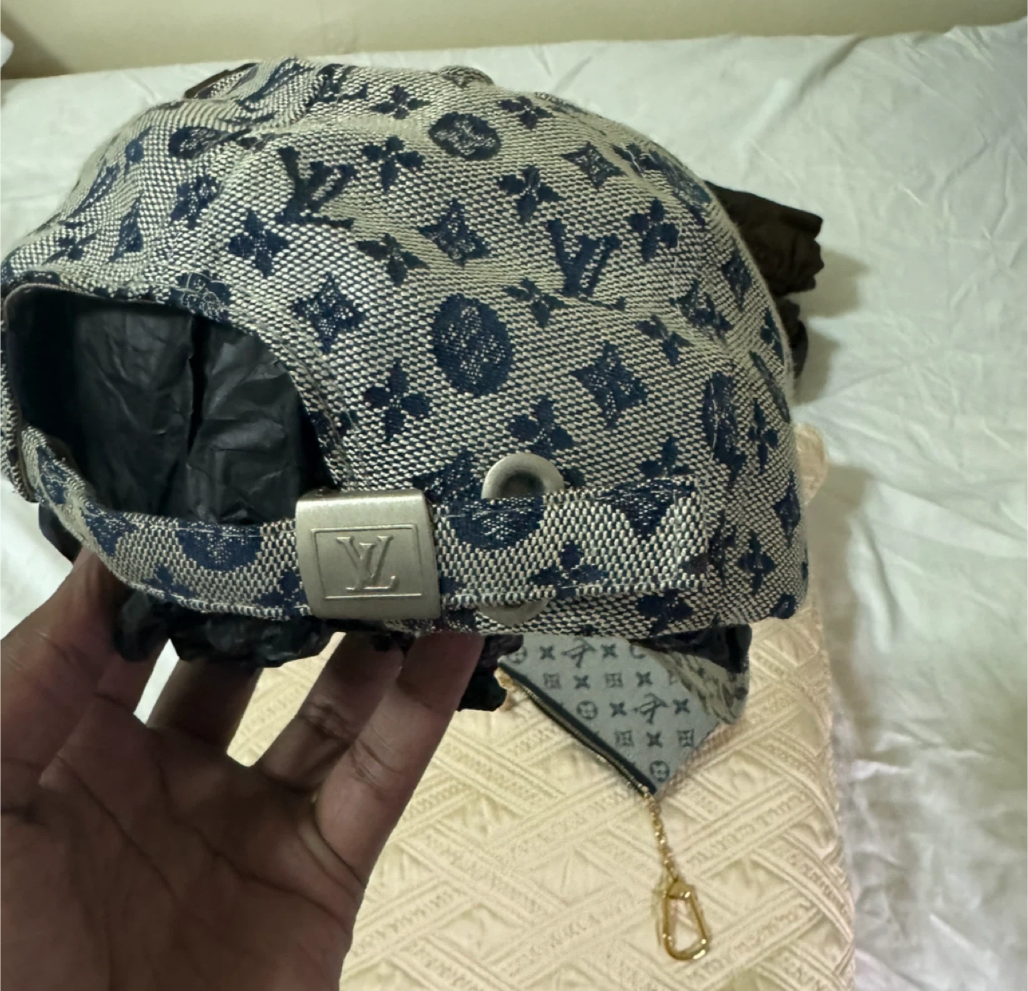Vintage Louis Vuitton Hat & Key Pouch - photo 2