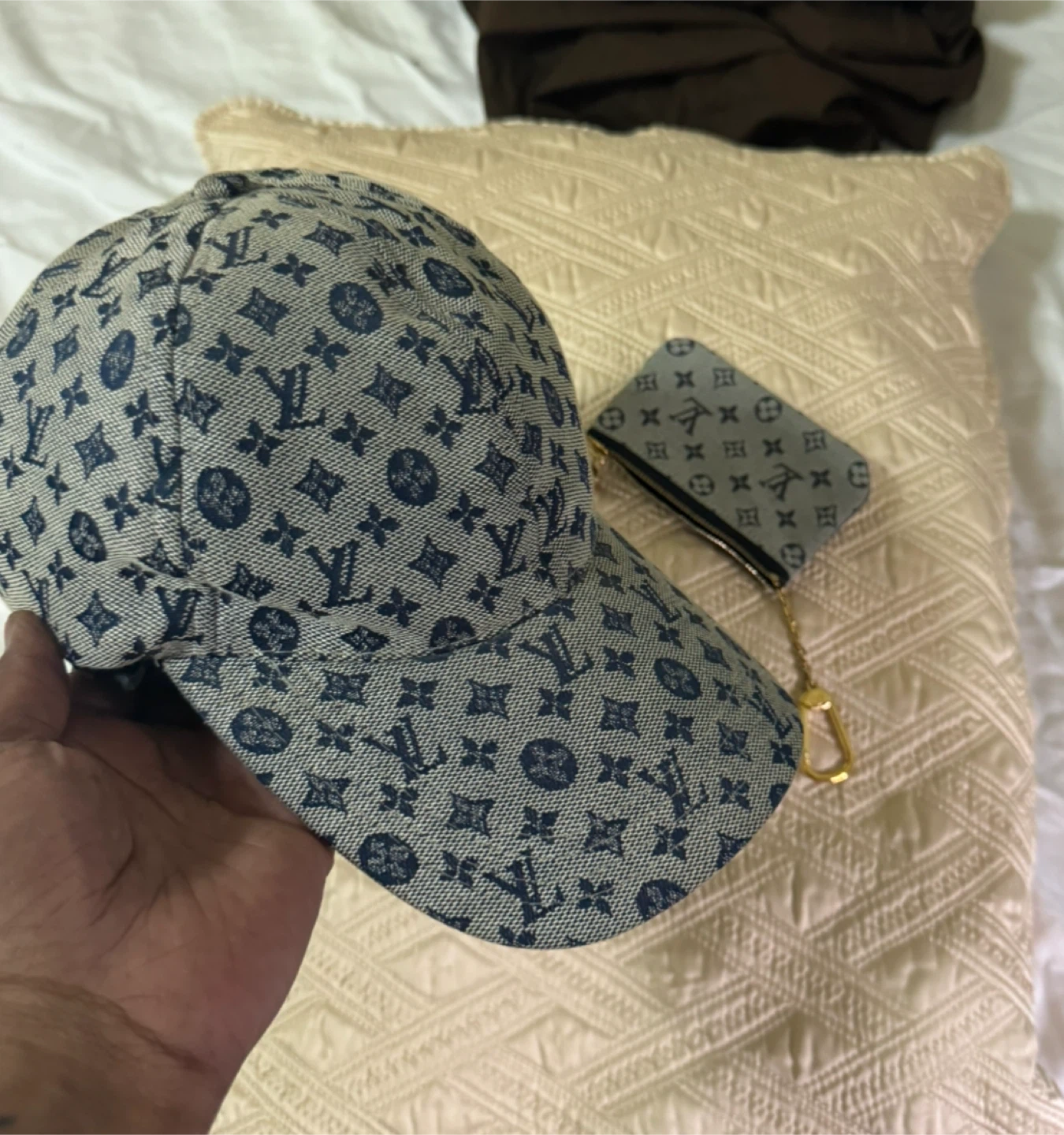Vintage Louis Vuitton Hat & Key Pouch