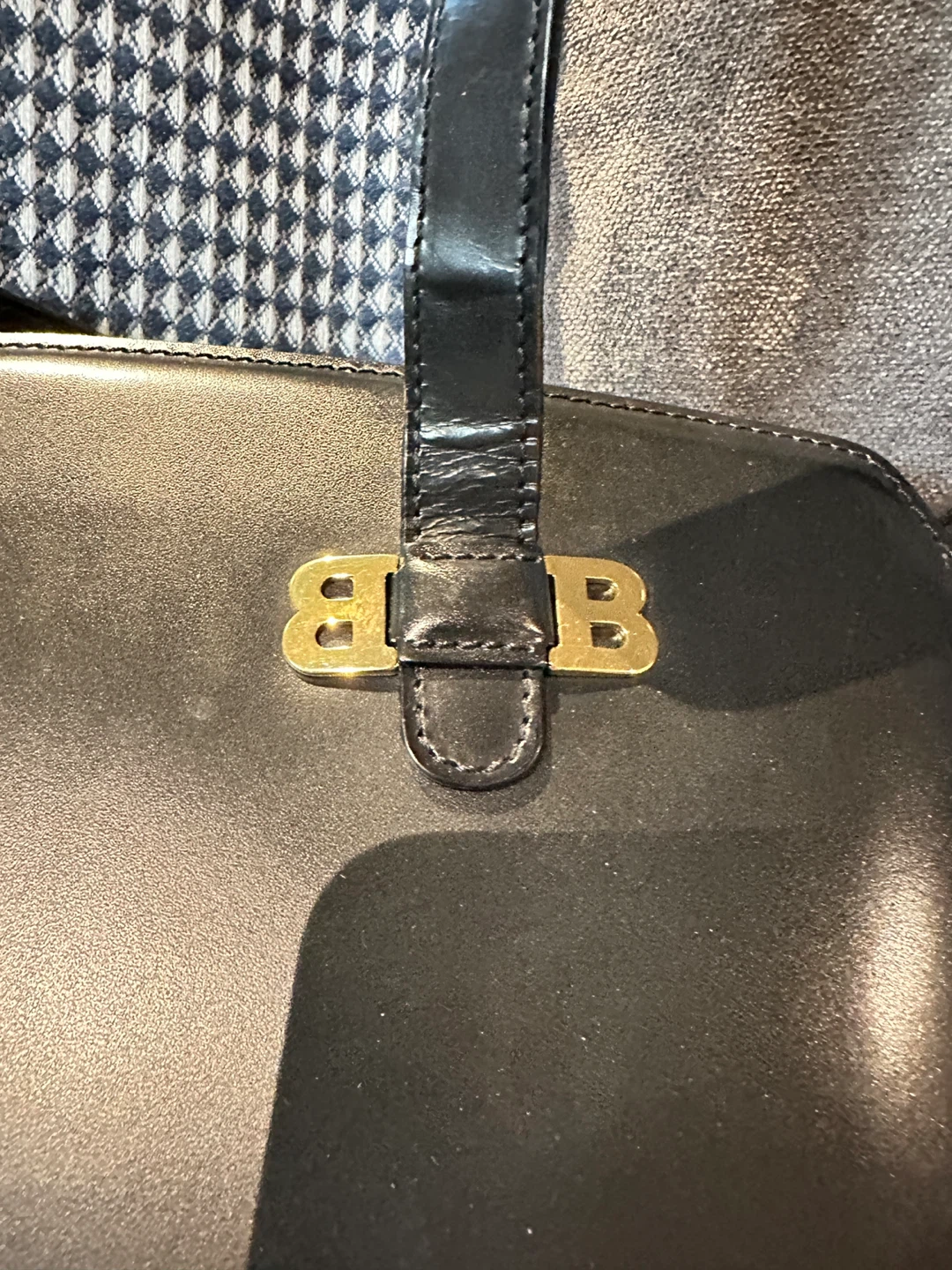 Vintage Bally Black Calfskin Handbag - photo 3