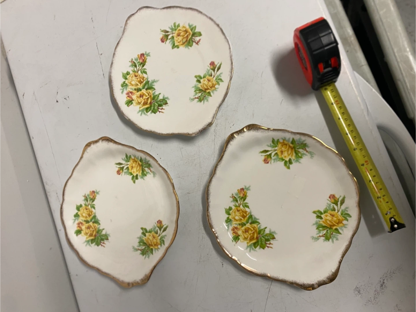 Royal Albert Bone China England Tea Rose Plates