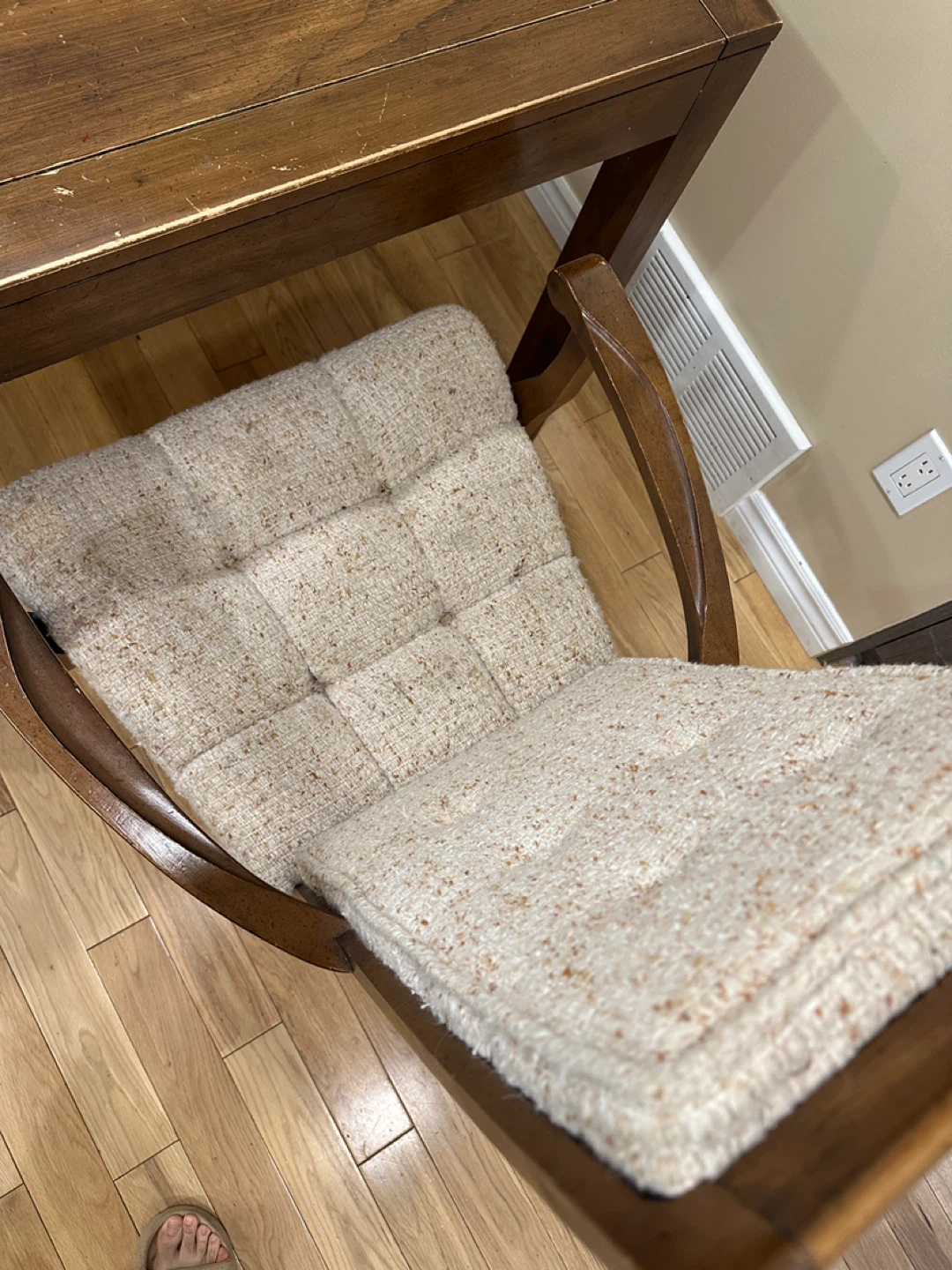 Mid-Century Modern Solid Wood Dining Set (CAN DELIVER) - photo 5