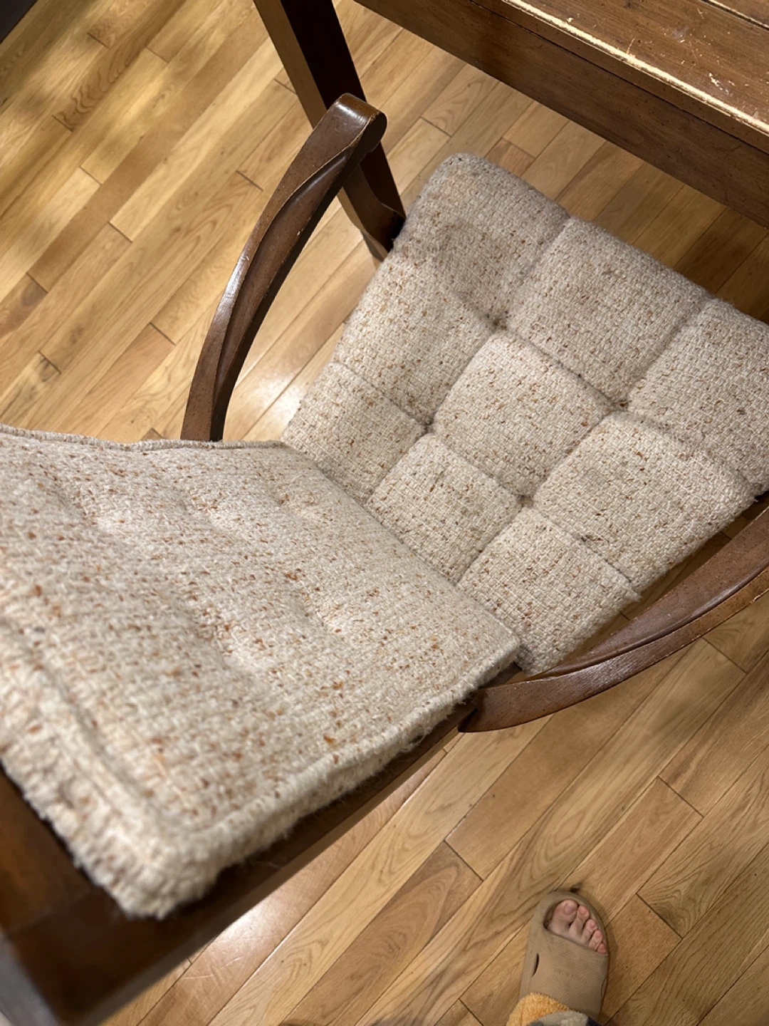 Mid-Century Modern Solid Wood Dining Set (CAN DELIVER) - photo 4