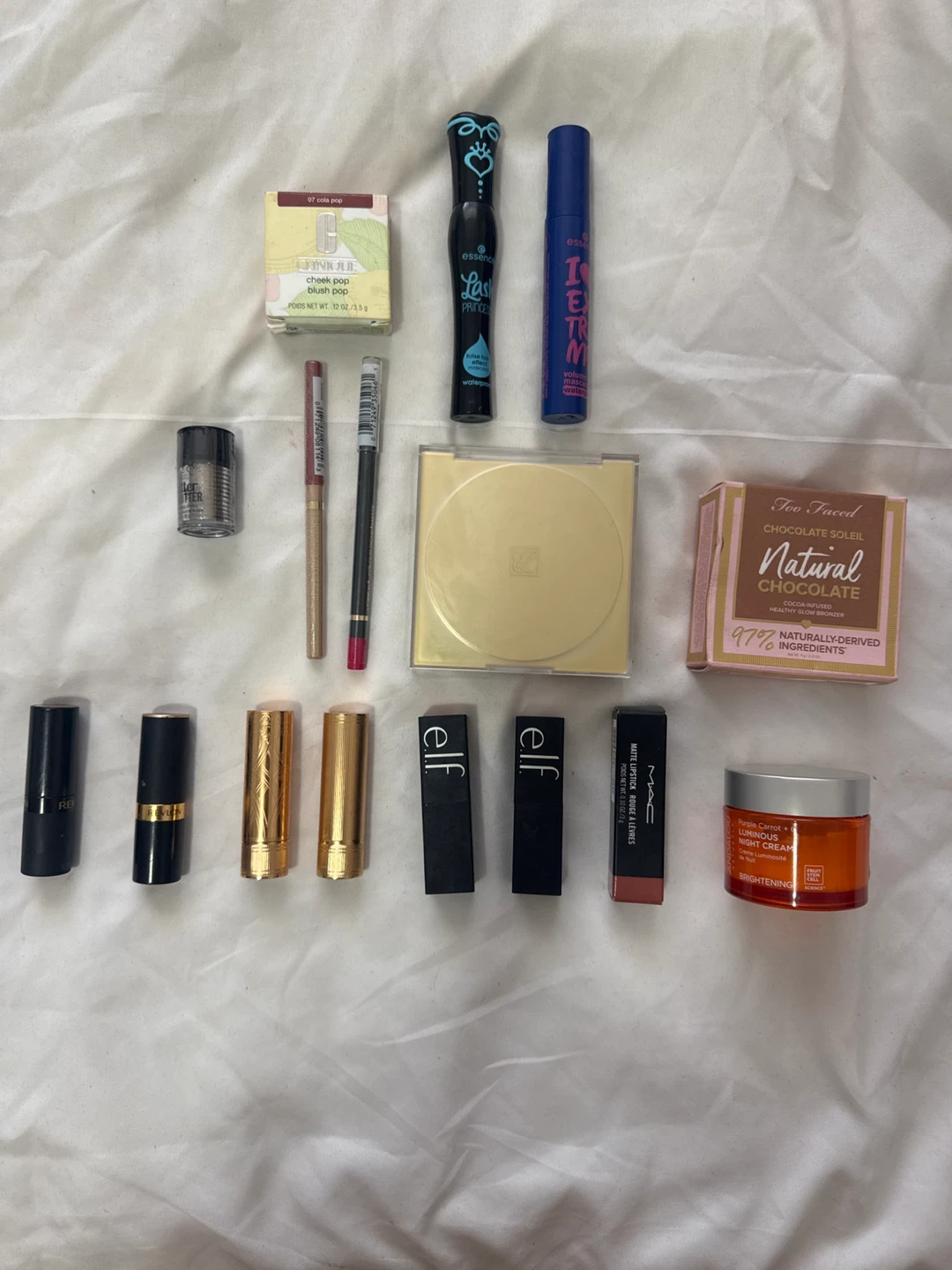 Makeup Bundle: Clinique, Essence, Too Faced, e.l.f, MAC