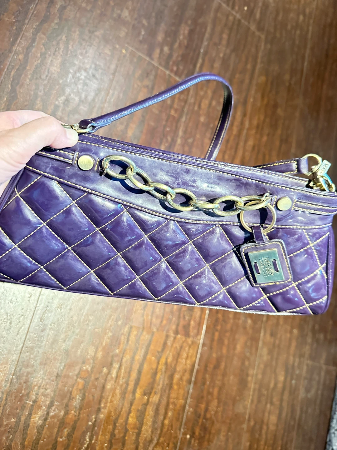 Maxx New York Signature Purple Handbag