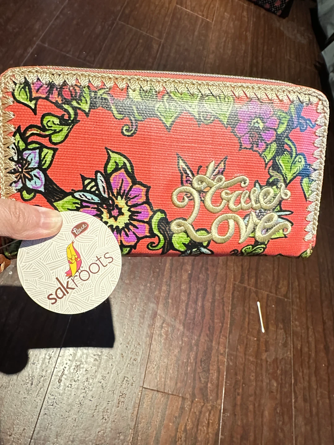 Brand new Sakroots True Love Floral Wallet