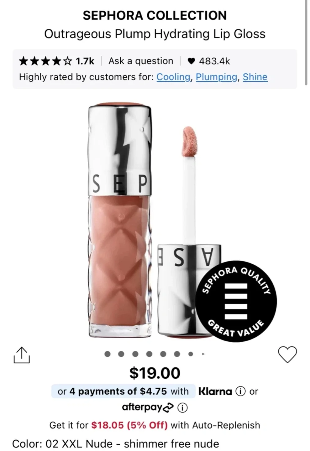 Sephora Pocket Palette & Lip Gloss image indicator(2)