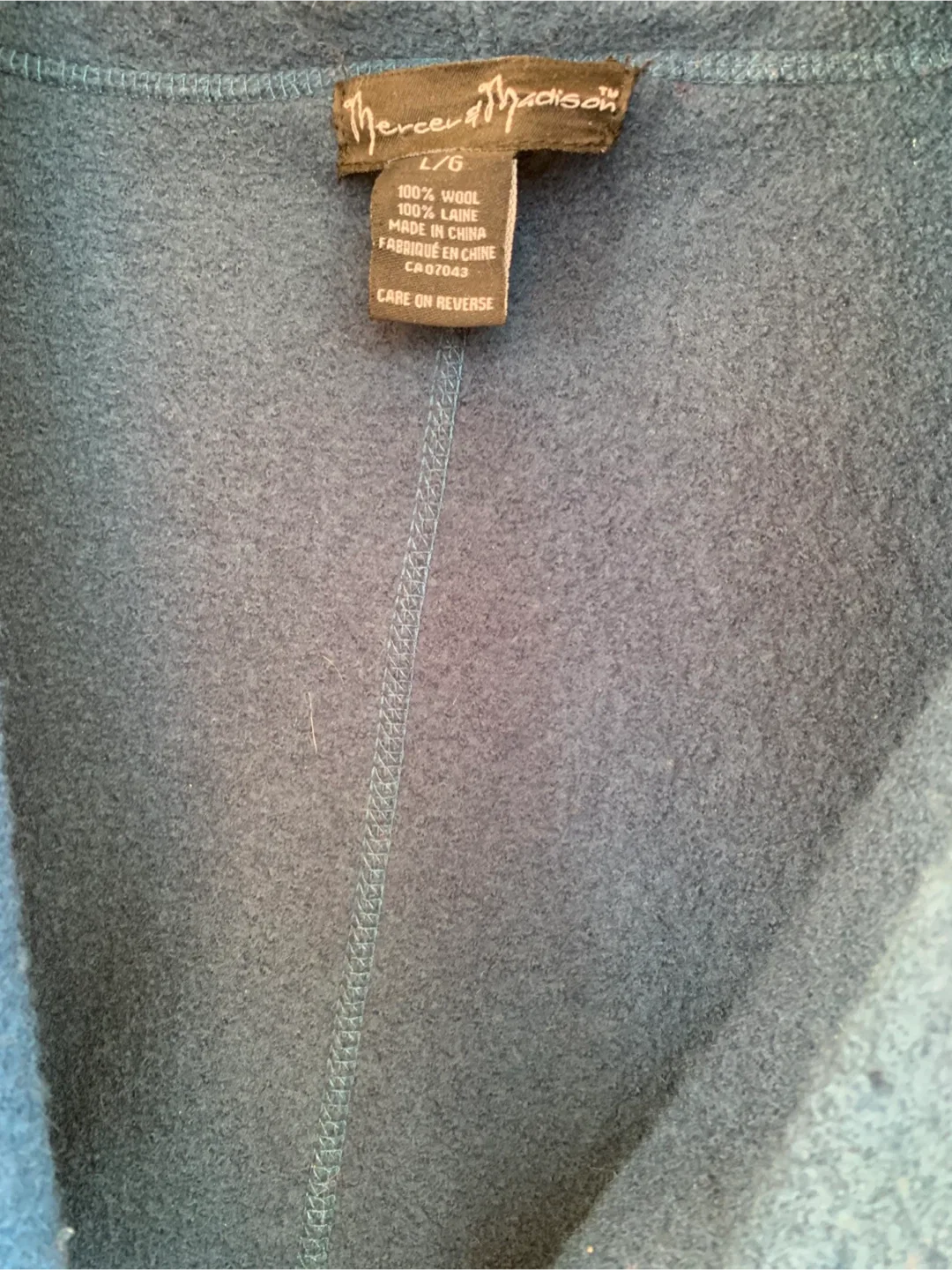 Mercer & Madison Wool Blend Coat - size L image indicator(2)