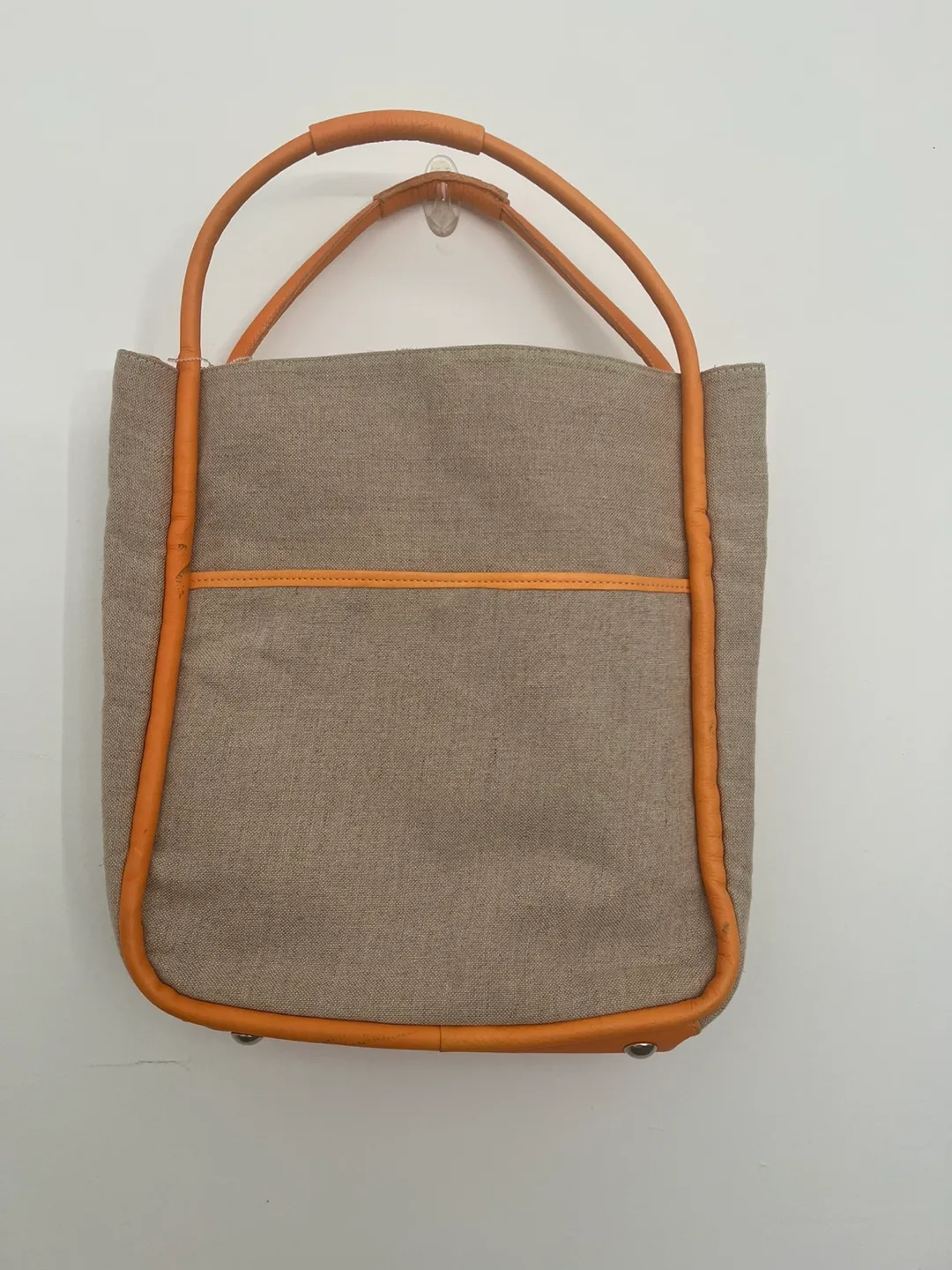 Rare Roots Leather and Canvas Tote Bag thumbnail