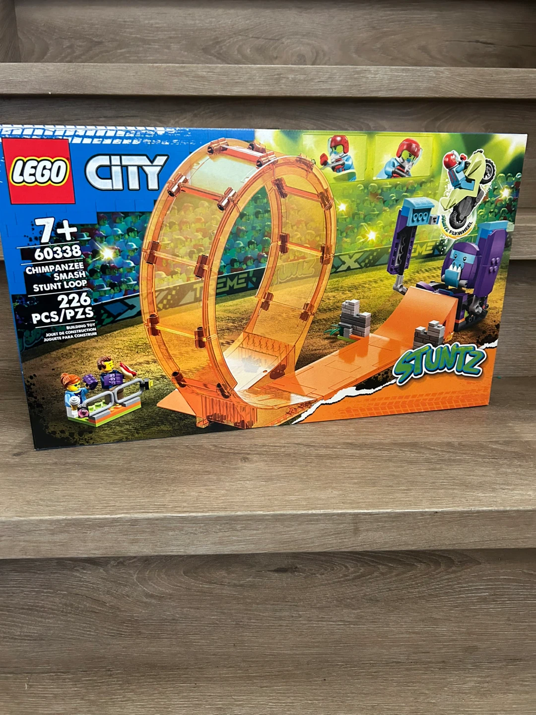 New LEGO City 60338 Chimpanzee Smash Stunt Loop