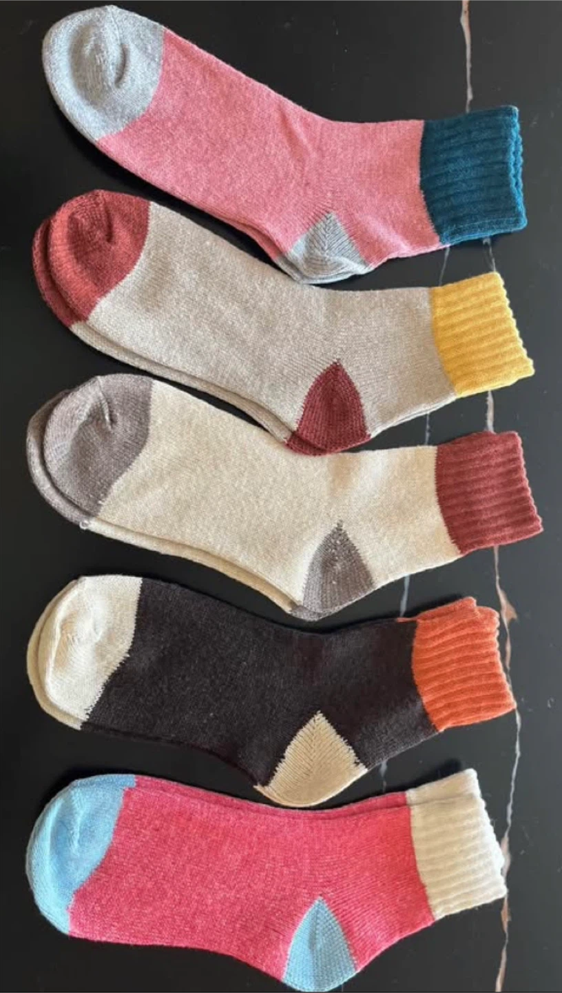 Assorted Colourful Socks - Set of 5