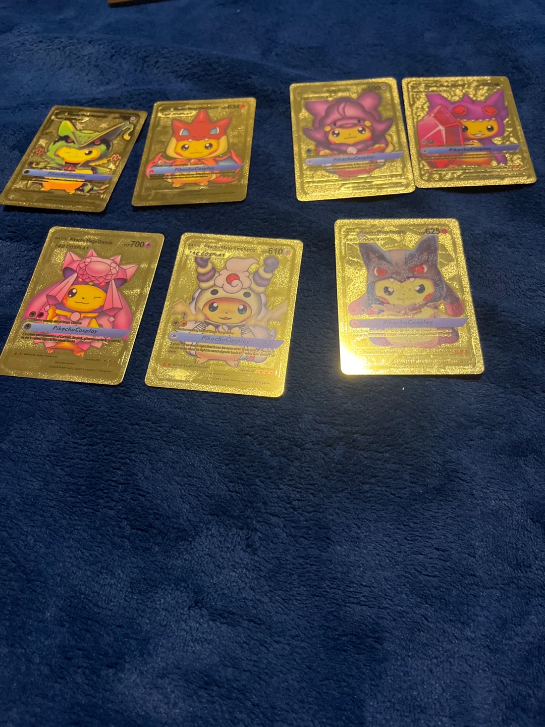 Pokemon Gold Metal Cards read description - Lot of 50+ - photo 4