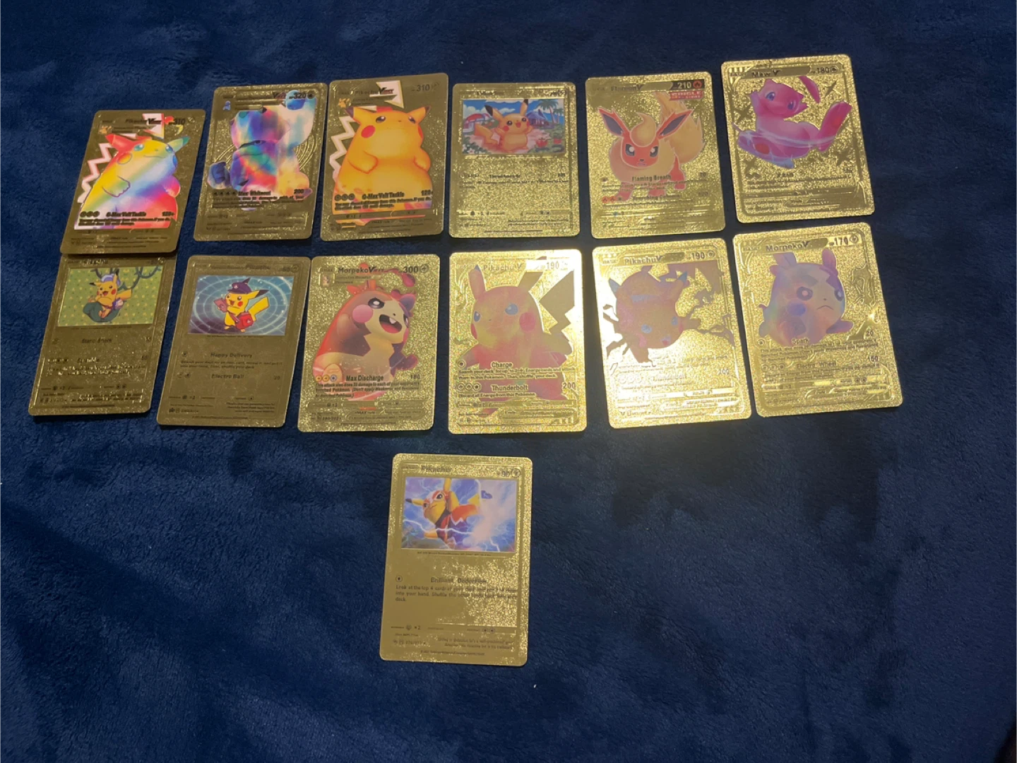 Pokemon Gold Metal Cards read description - Lot of 50+ - photo 5