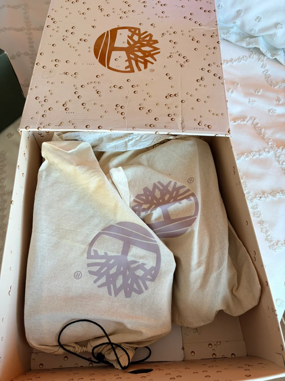 Limited Edition Timberland 6 Waterproof Boots-Light Pink-Size 9 image indicator(4)