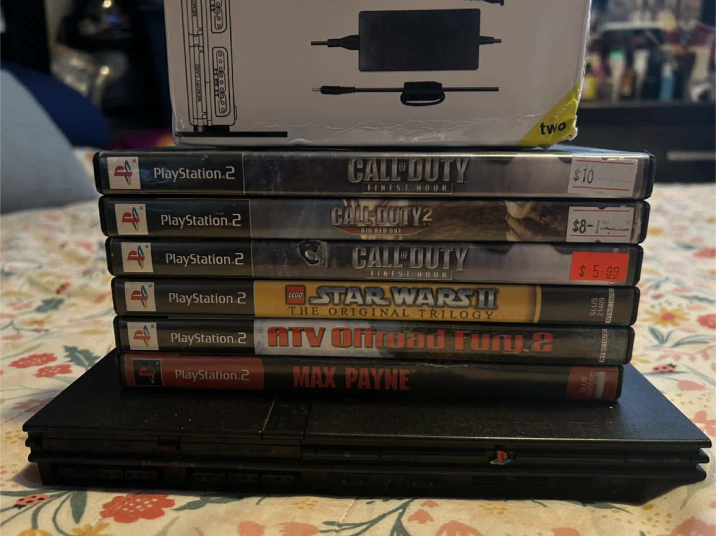 PlayStation 2 Games & Controller