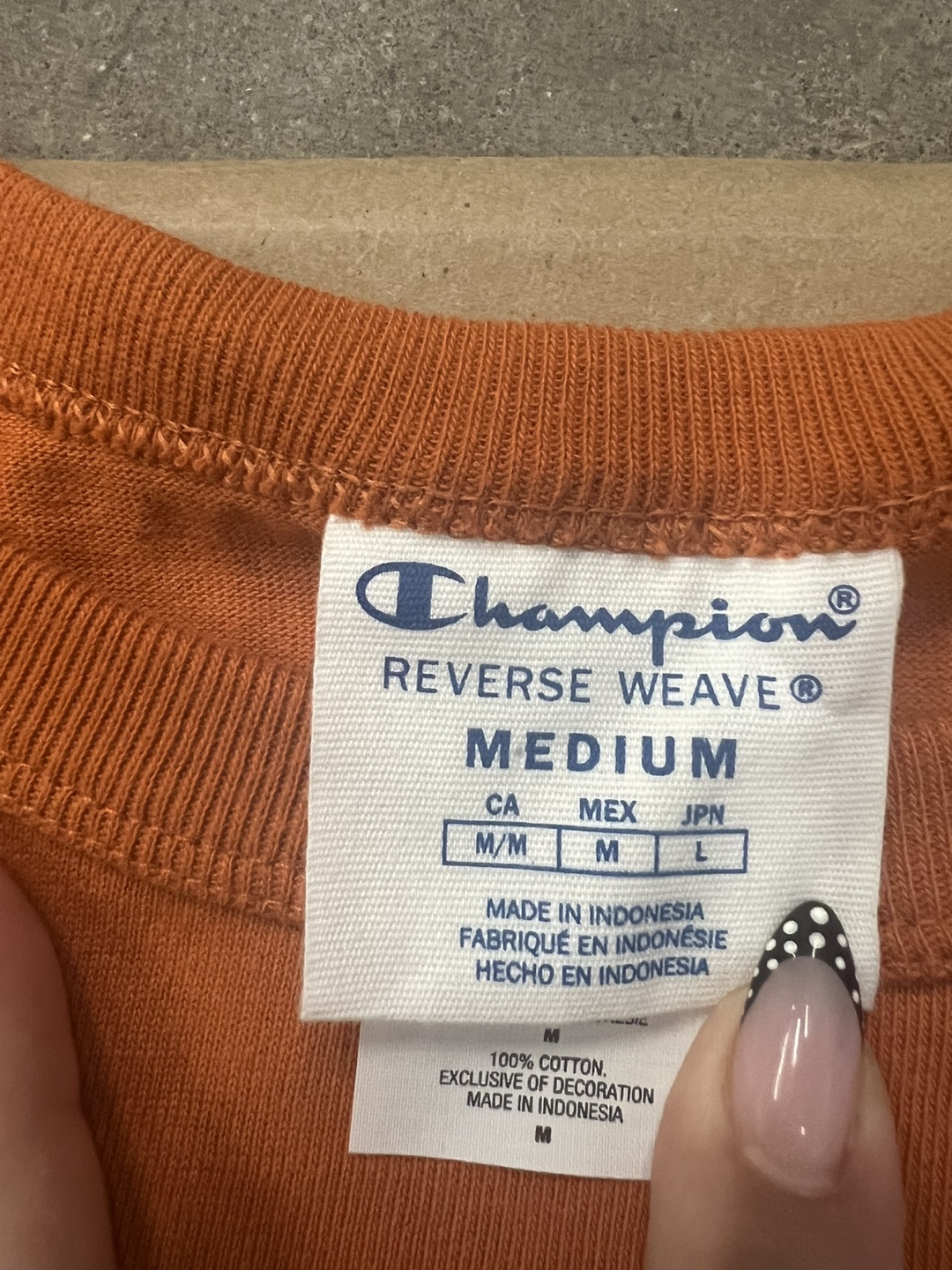 Champion Reverse Weave Tee - Cropped - photo 2