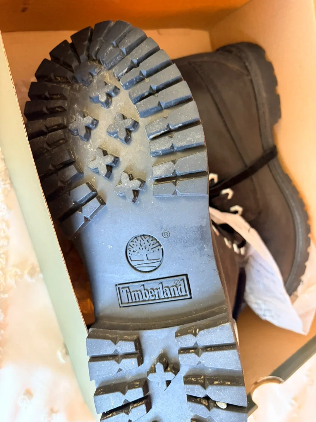 Timberland 6in Prem F/L Black Velvet Boots - Women's Size 9 image indicator(2)