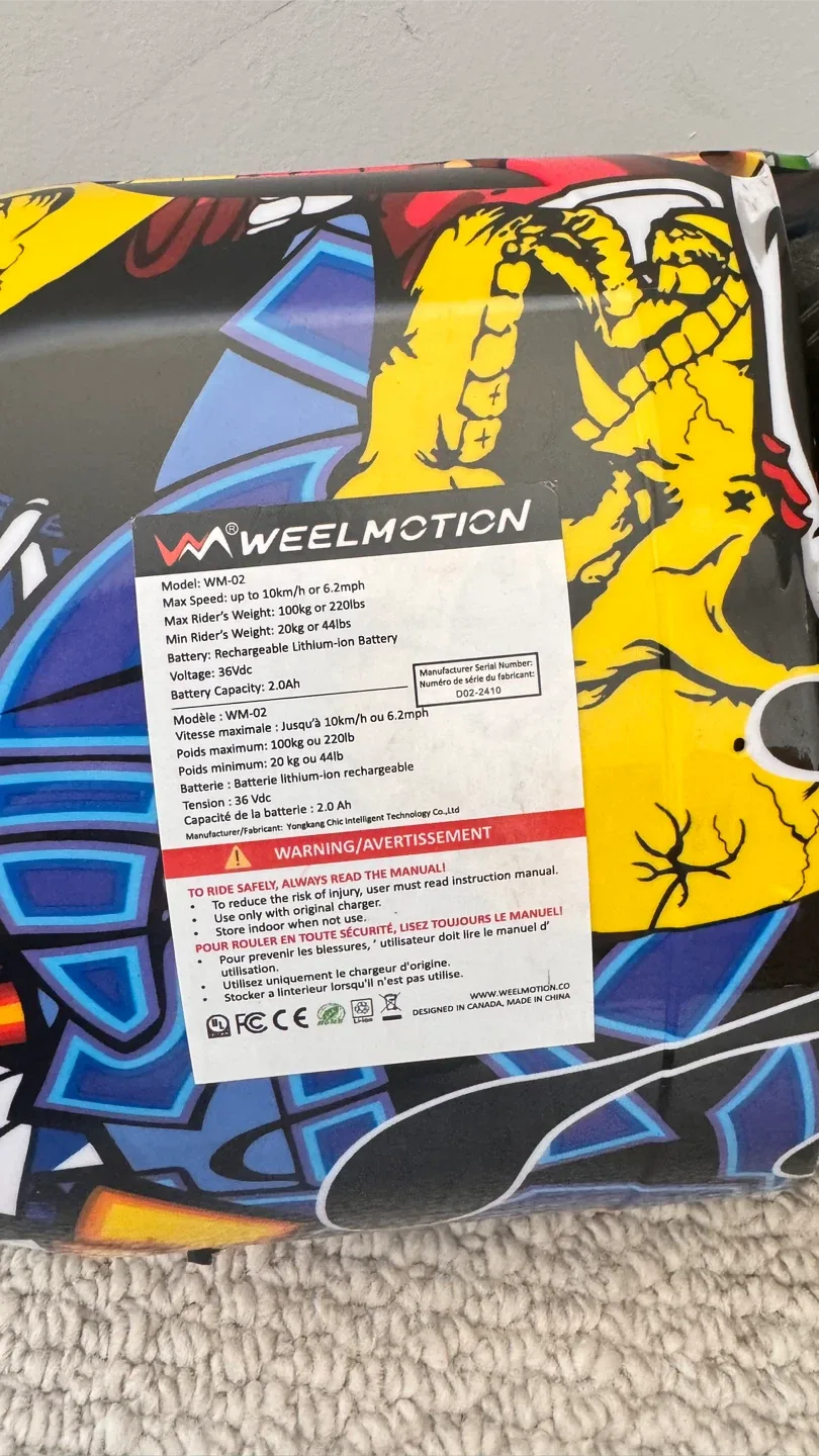 Weelmotion WM-02 Hoverboard image indicator(2)