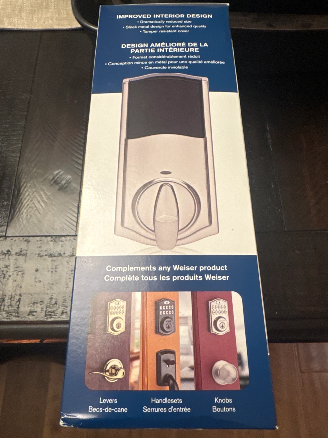 Weiser Smartcode 10 Touchpad Electronic Deadbolt - photo 2