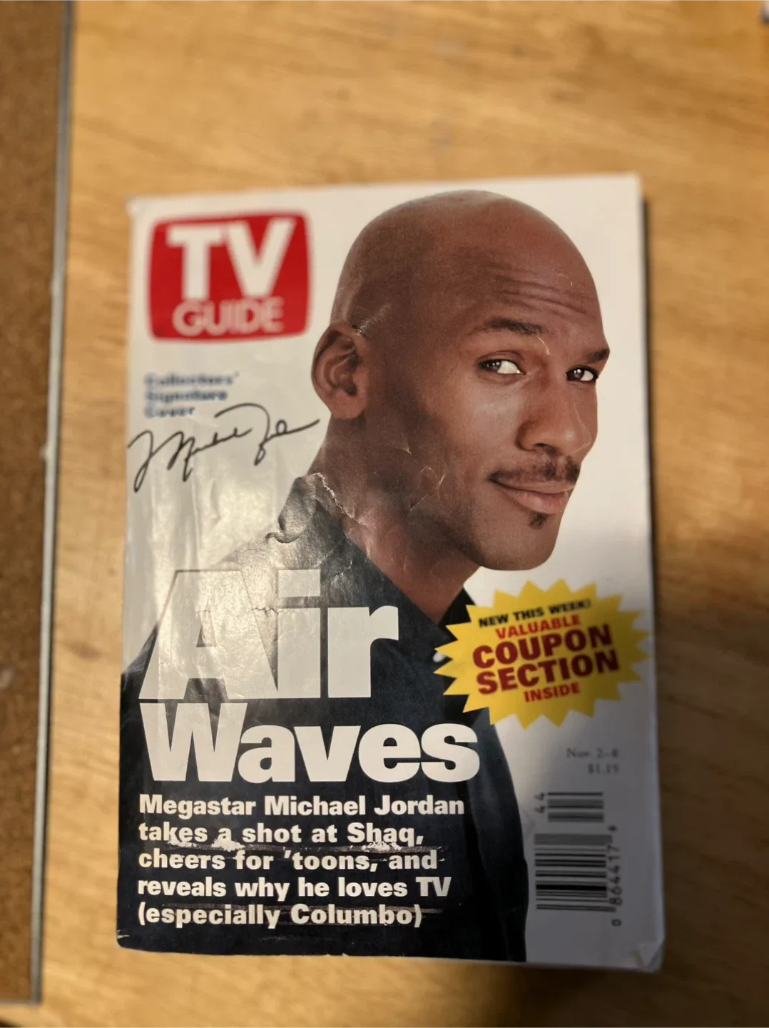 TV Guide - Michael Jordan Cover thumbnail