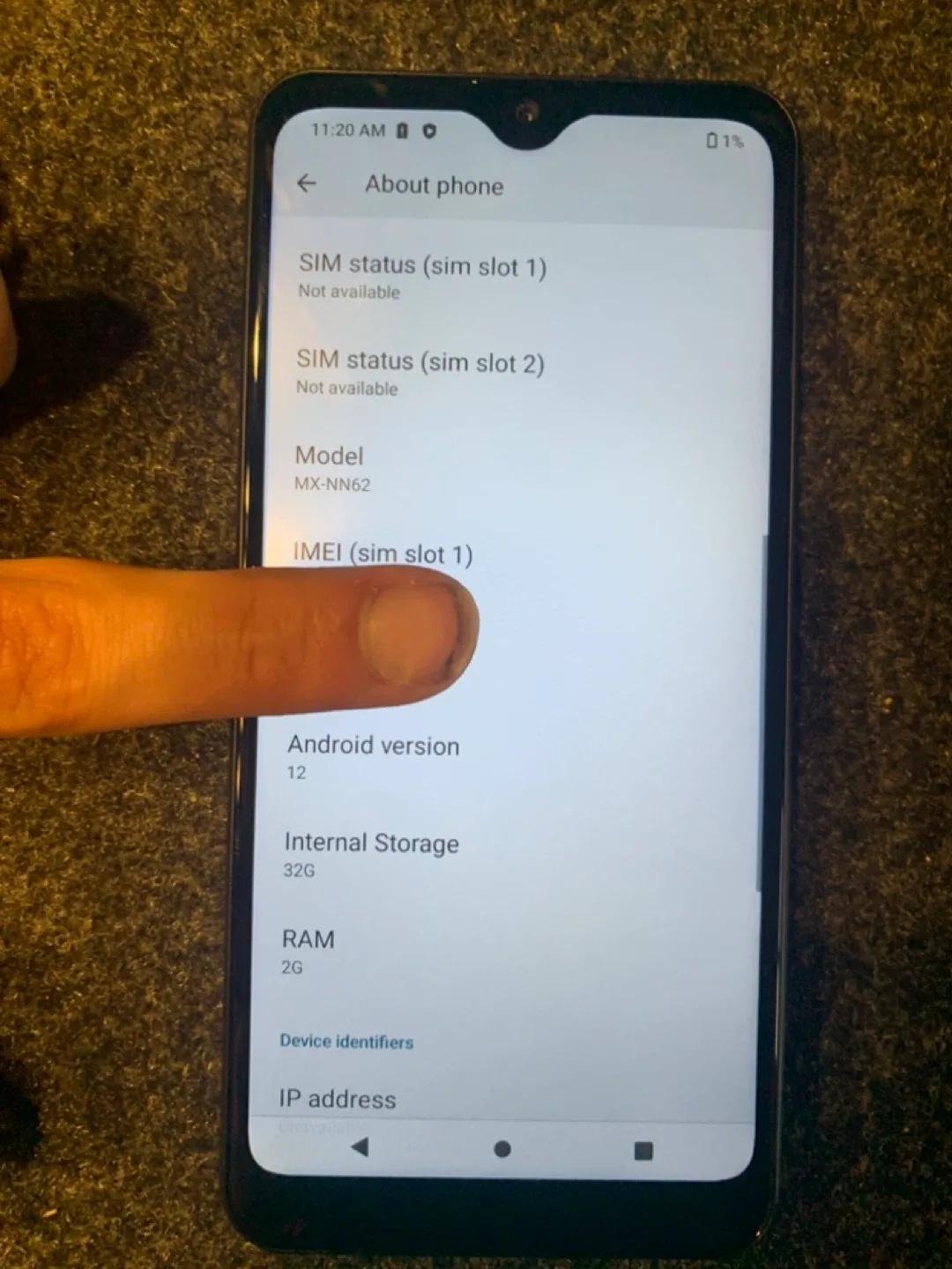 Maxwest Nitro N62 Smartphone image indicator(4)