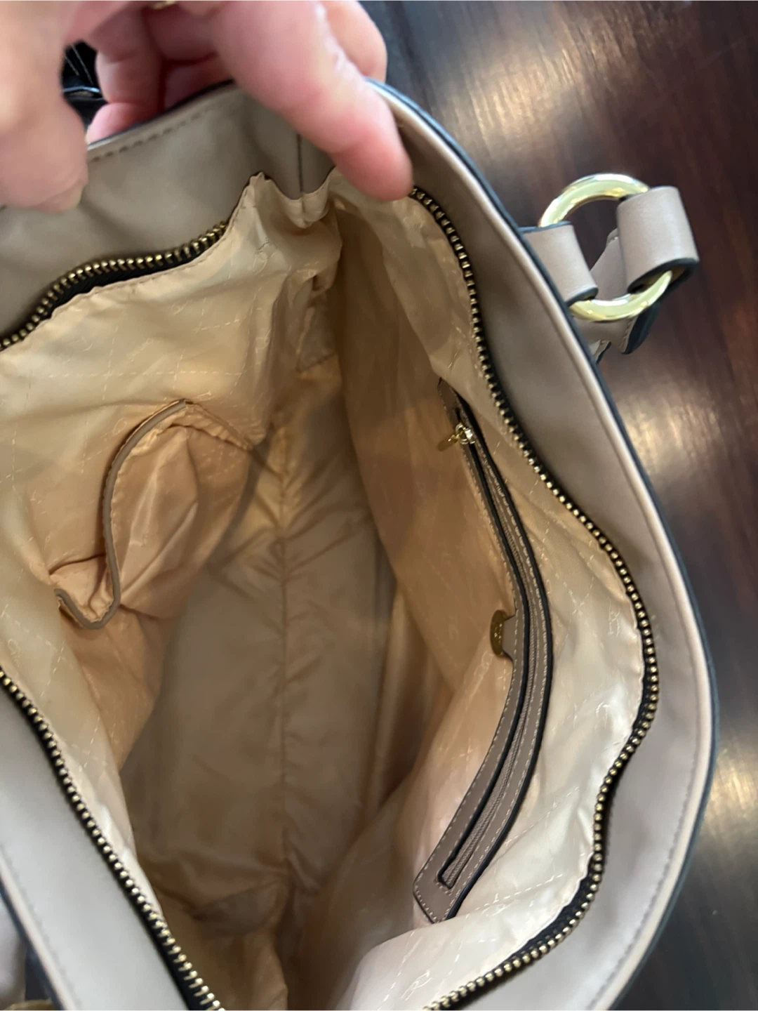 Tote bags black and beige excellent condition like new - photo 3