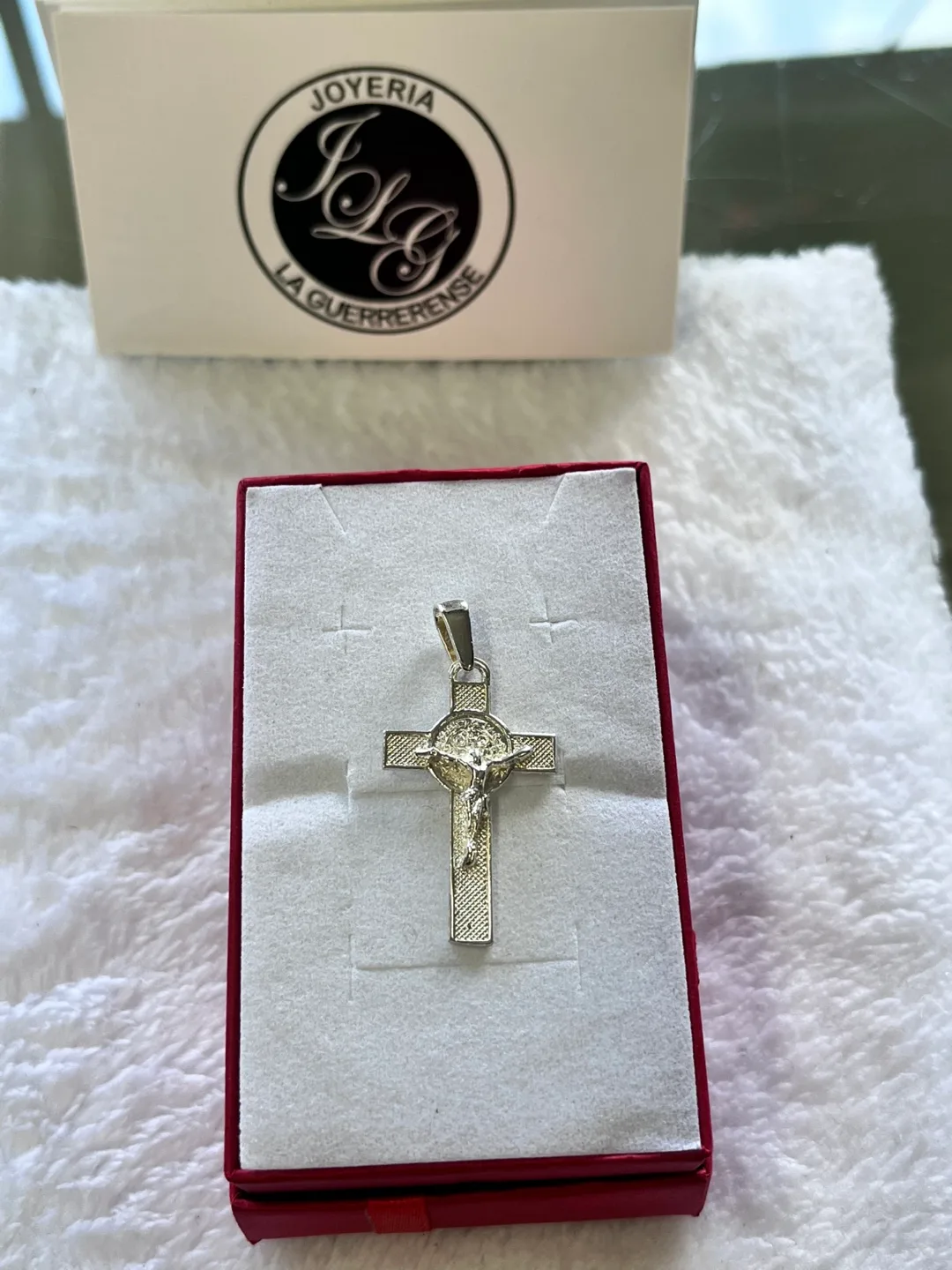 Silver Cross Pendant - Joyeria La Guerrerense image indicator(4)
