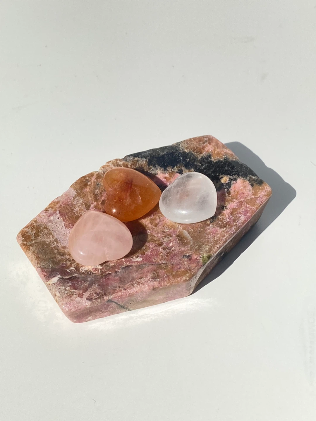 Rhodonite Coffin Bowl