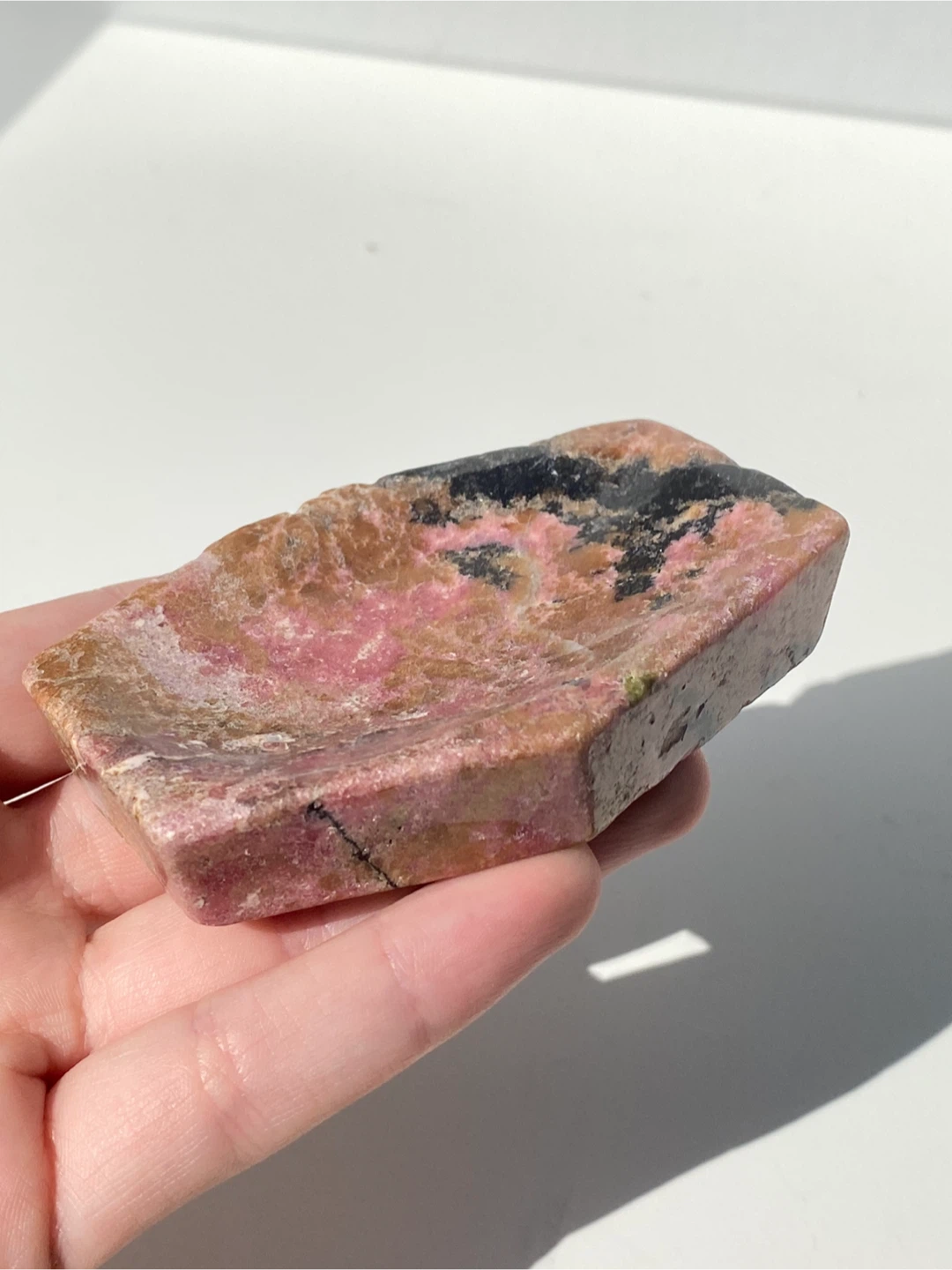 Rhodonite Coffin Bowl - photo 4