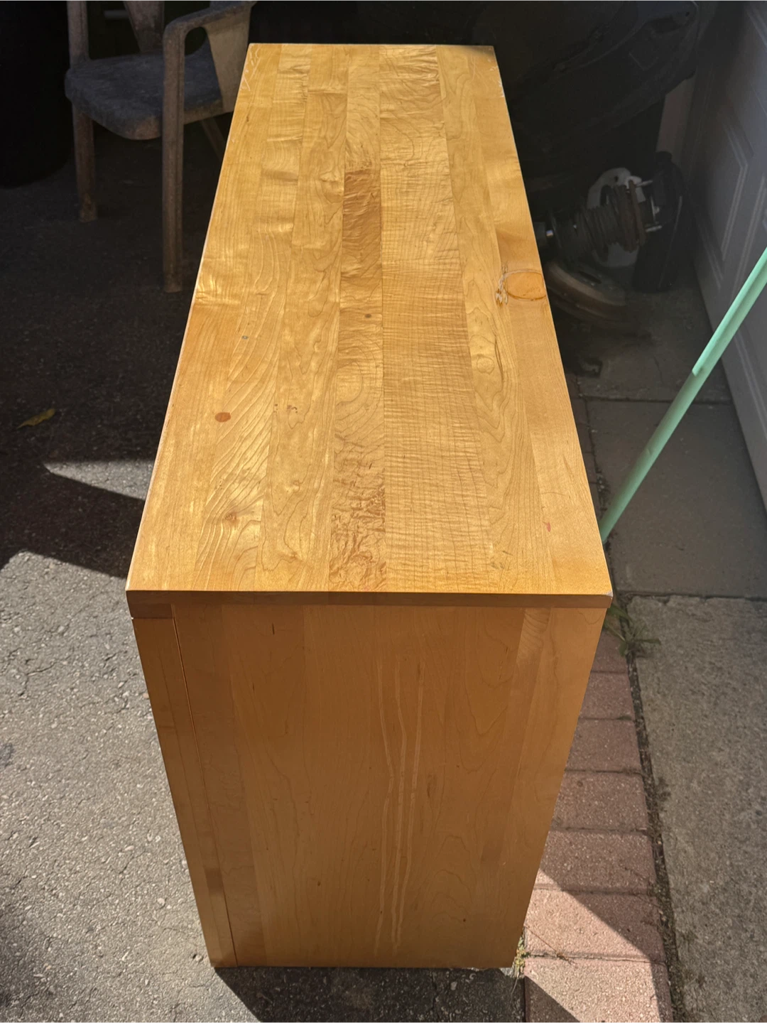 Wooden Desk with Drawers - photo 2