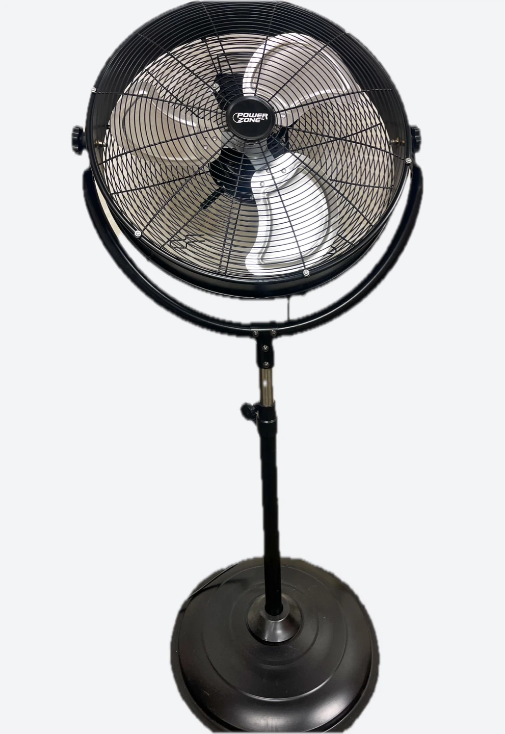 Power Zone Black Stand Fan