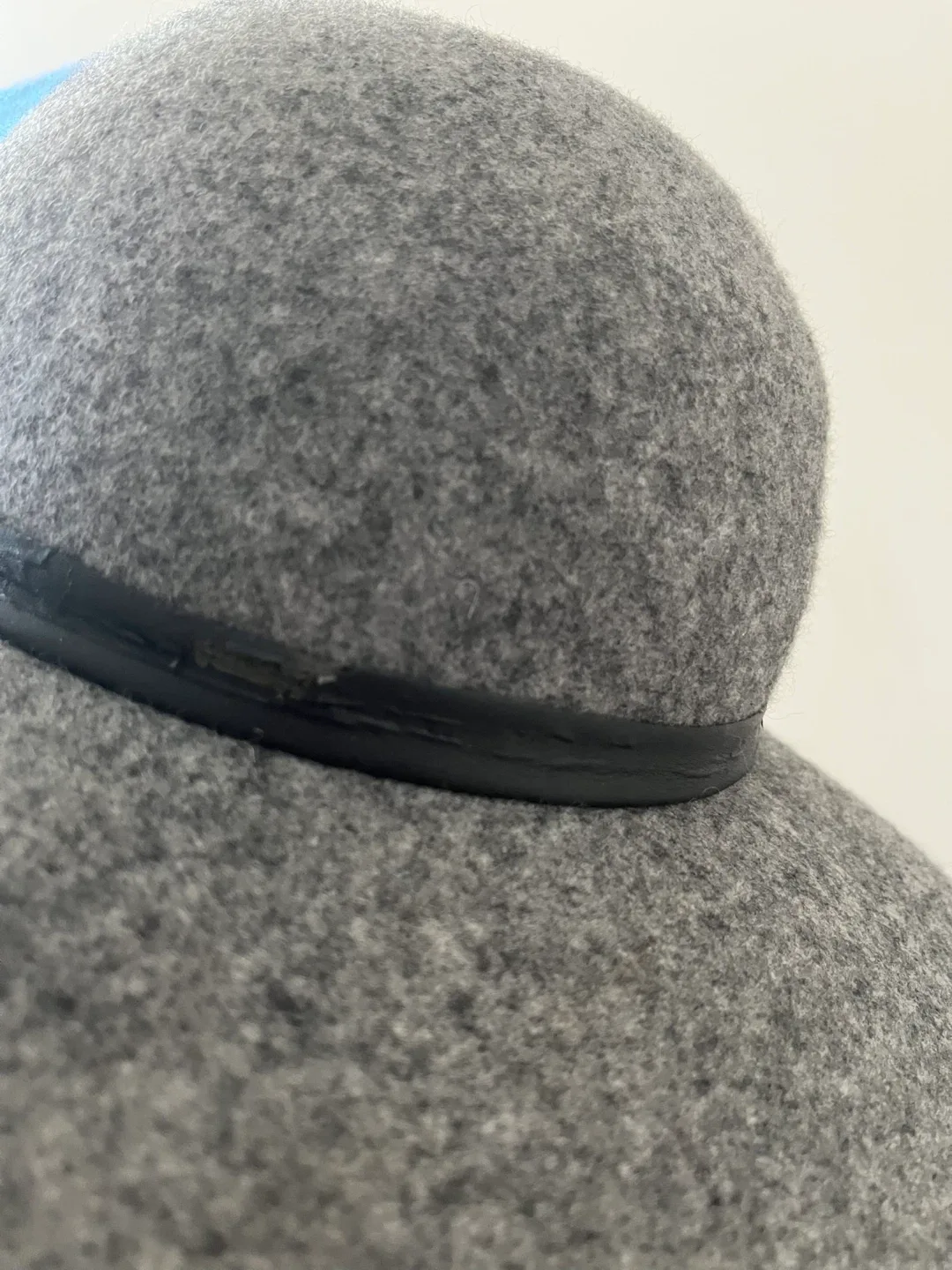 Maison Michel Paris Grey Wool Hat image indicator(4)